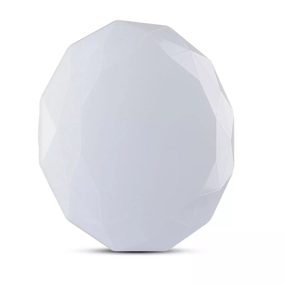 Plafon 8404 z pilotem okrągły biały LED 1x40W 38cm 4000lm IP20 V-TAC