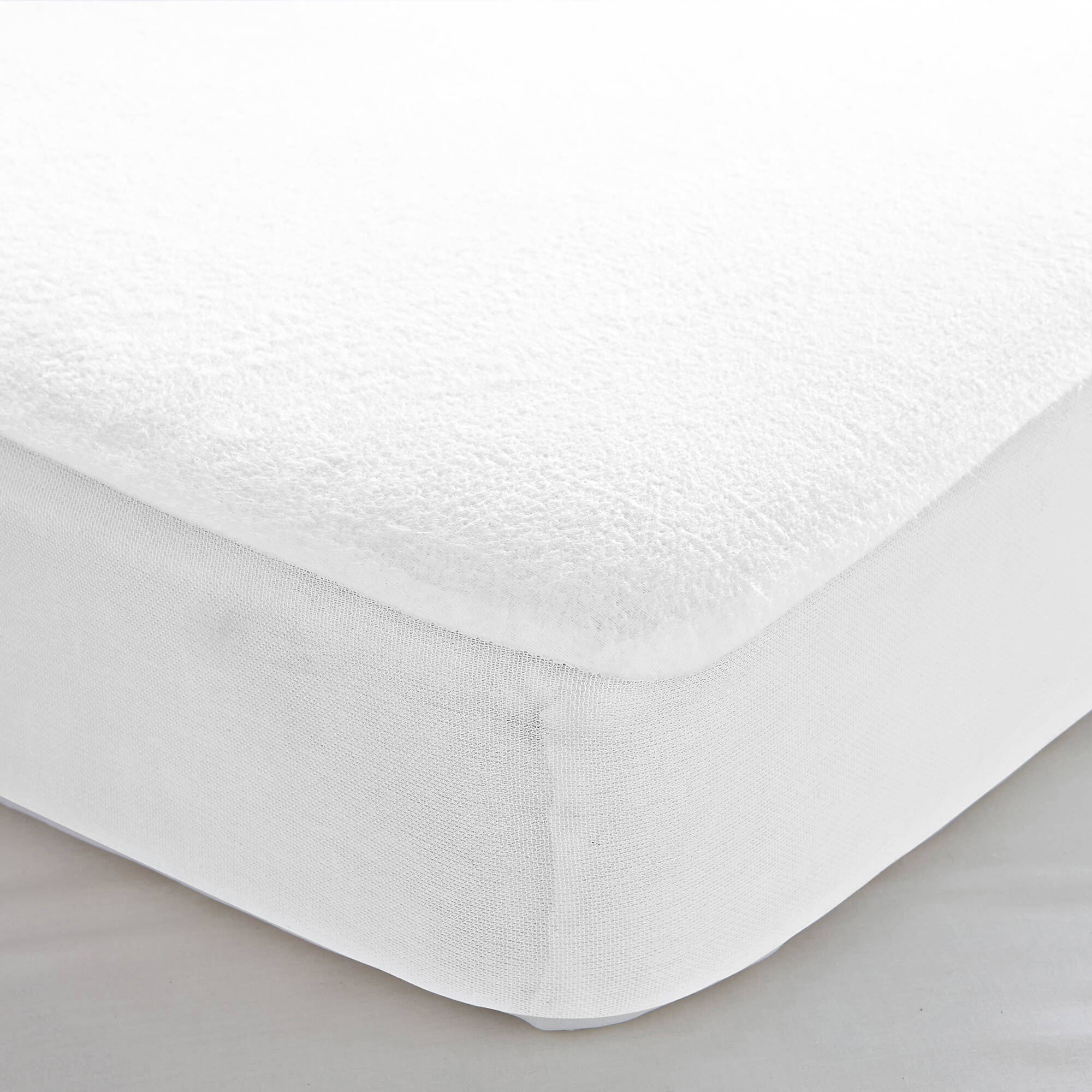 Protège-matelas absorbant molleton coton recyclé bonnets 29 cm