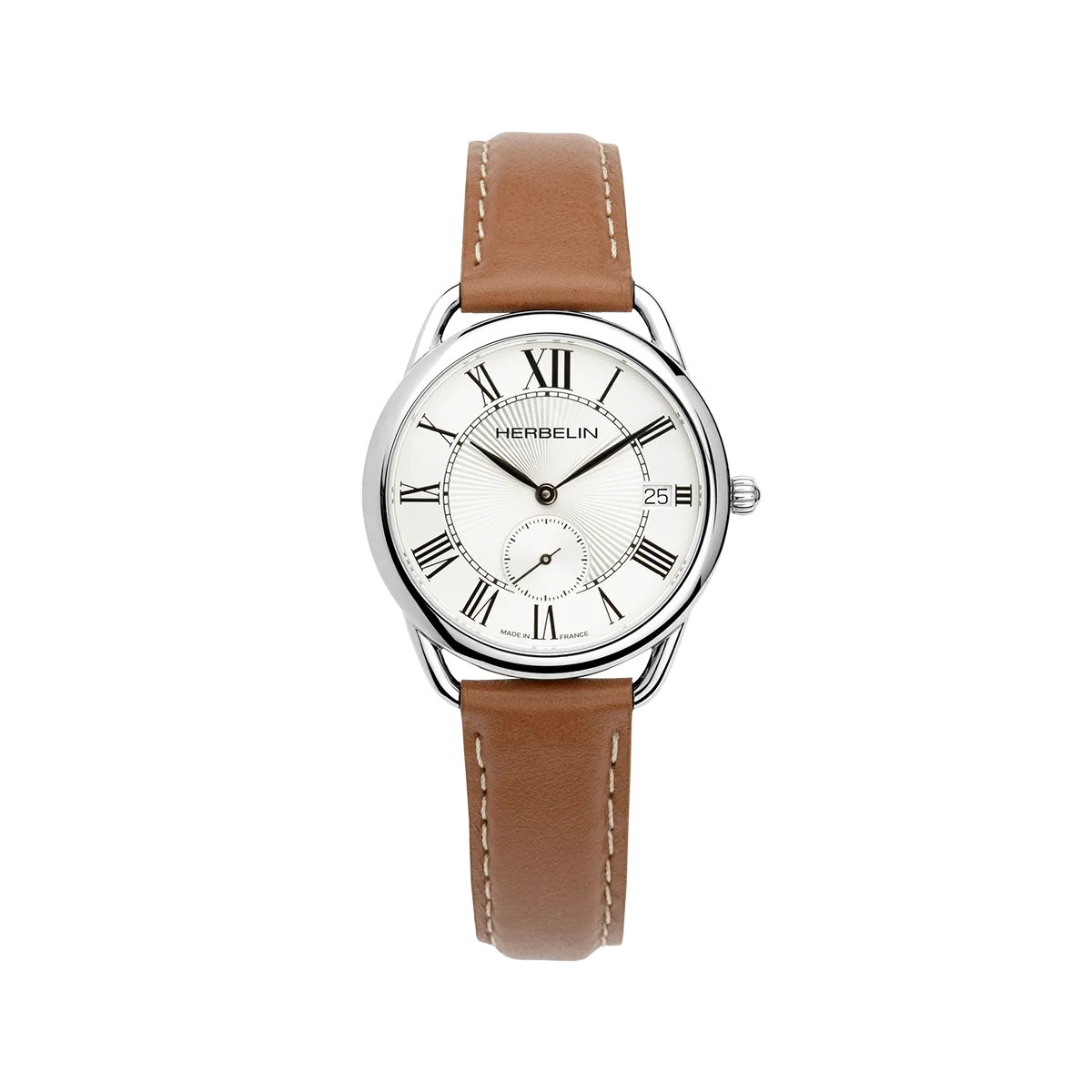 ÉQUINOXE – PETITE SECONDE – ACIER & CUIR