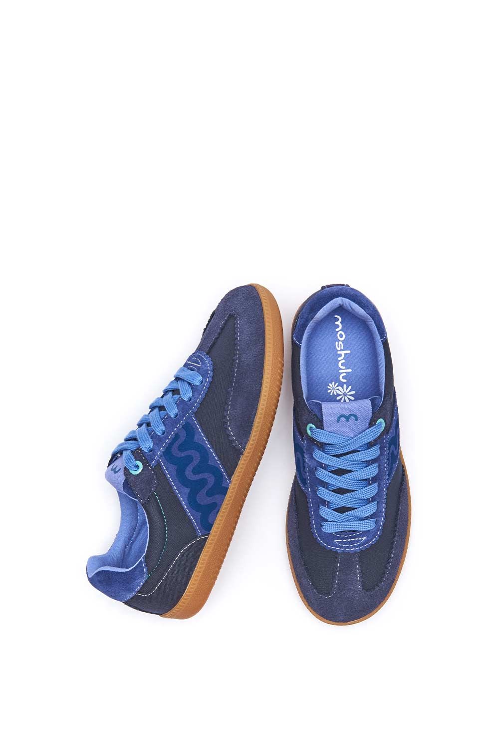 Moshulu Margot' Sporty Lace Up Trainers