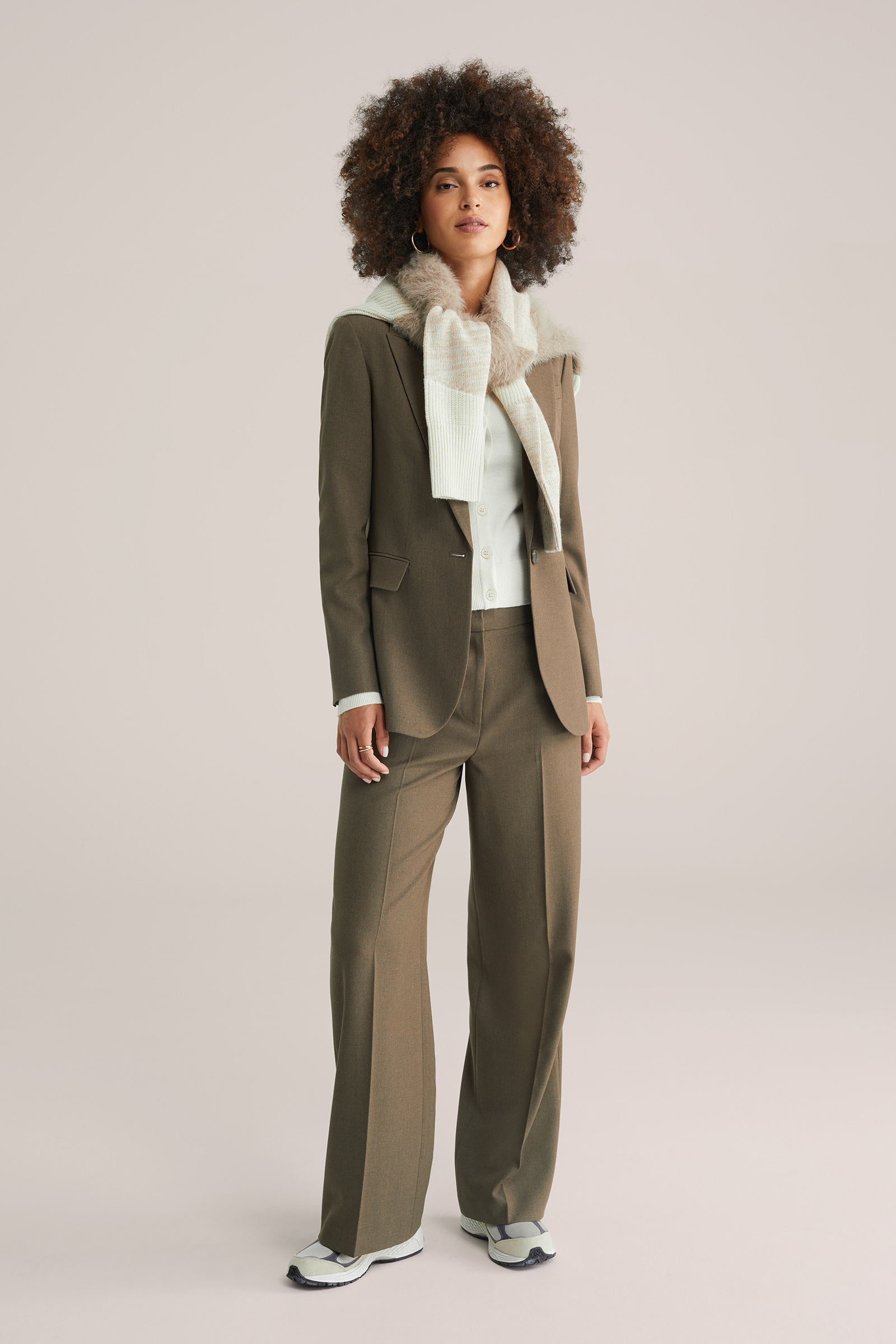 Dames slim fit blazer