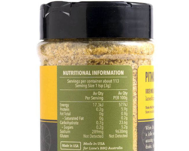 Lanes BBQ - Sweet Lemon Pepper BBQ Rub