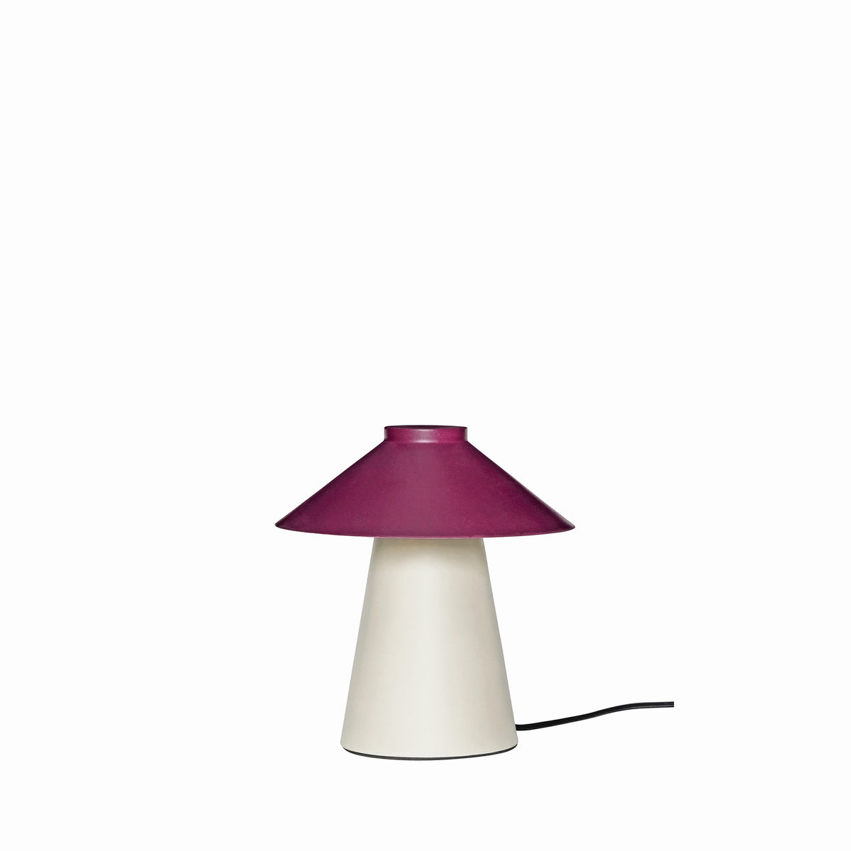 Hübsch tafellamp Chipper - ijzer - ø25xh26cm