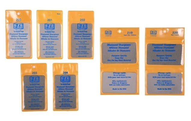 Eze Lap Credit Card Size 50 X 80Mm Fine 600G 201F