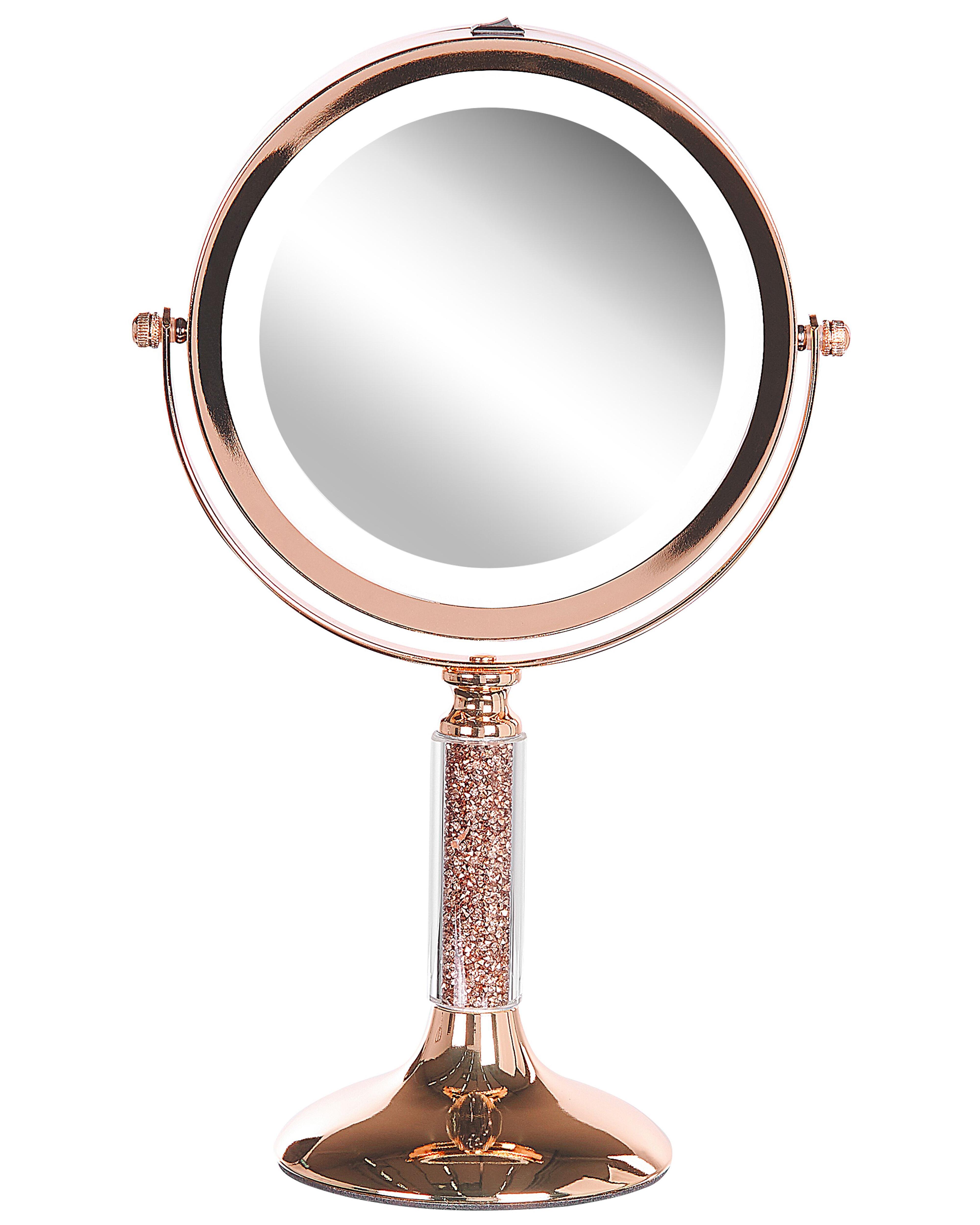 Makeup Mirror LED BAIXAS Rose Gold