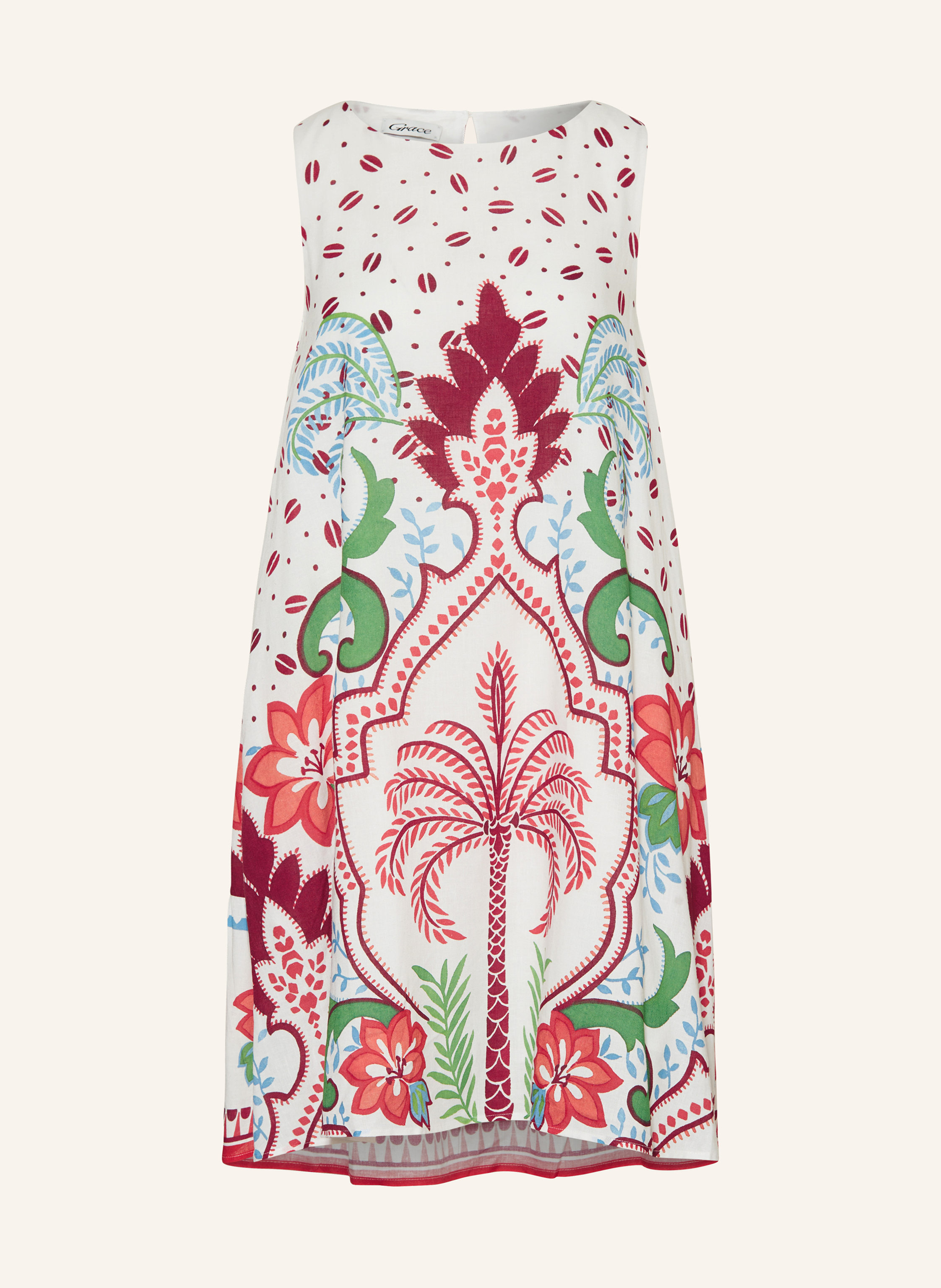 Grace Kleid mit Leinen