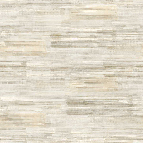 Papier peint vinyle intissé beige L.1005 x l.53cm, Lutèce Sillon aqua