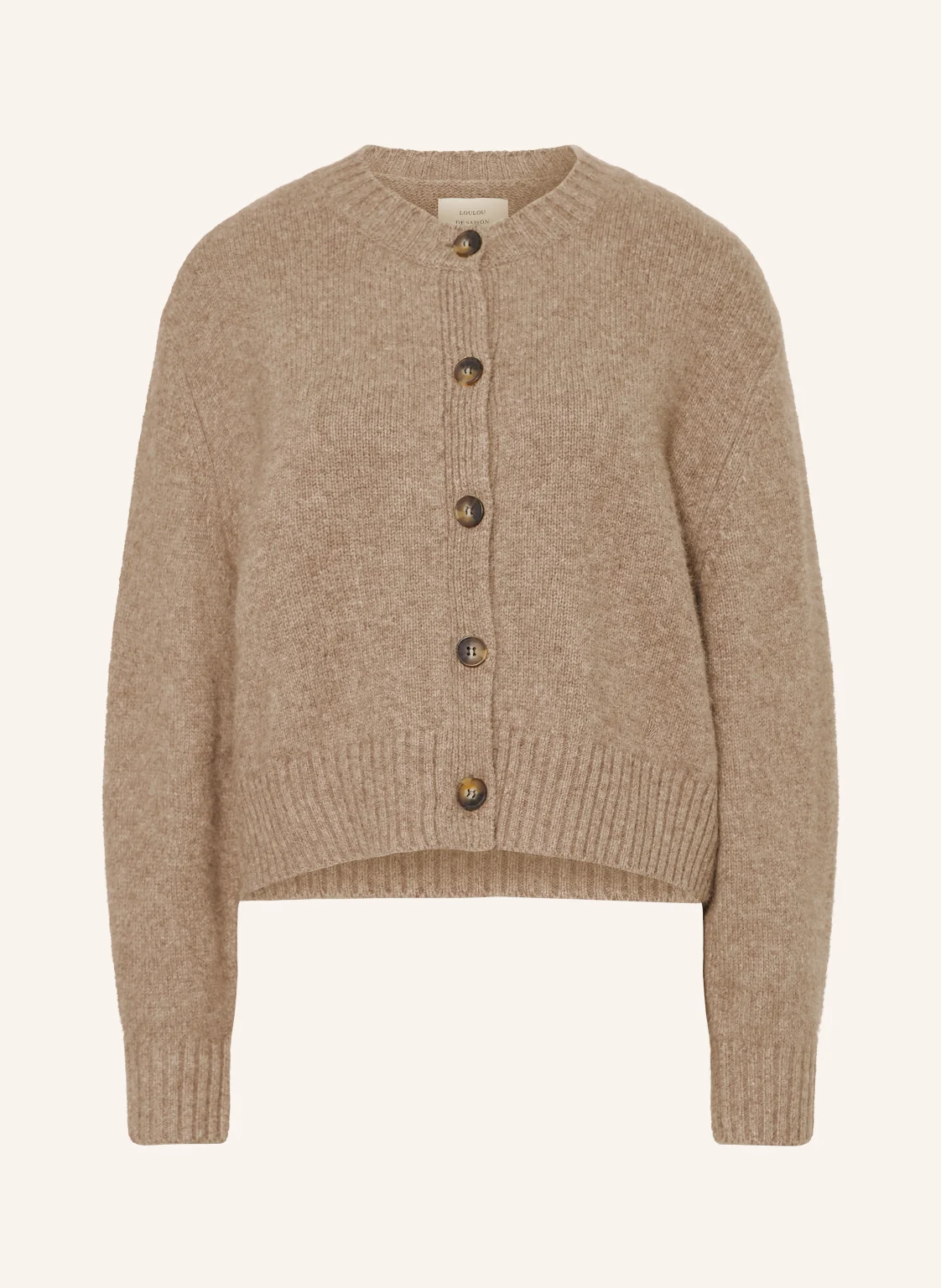 LOULOU DE SAISON Strickjacke REMUS