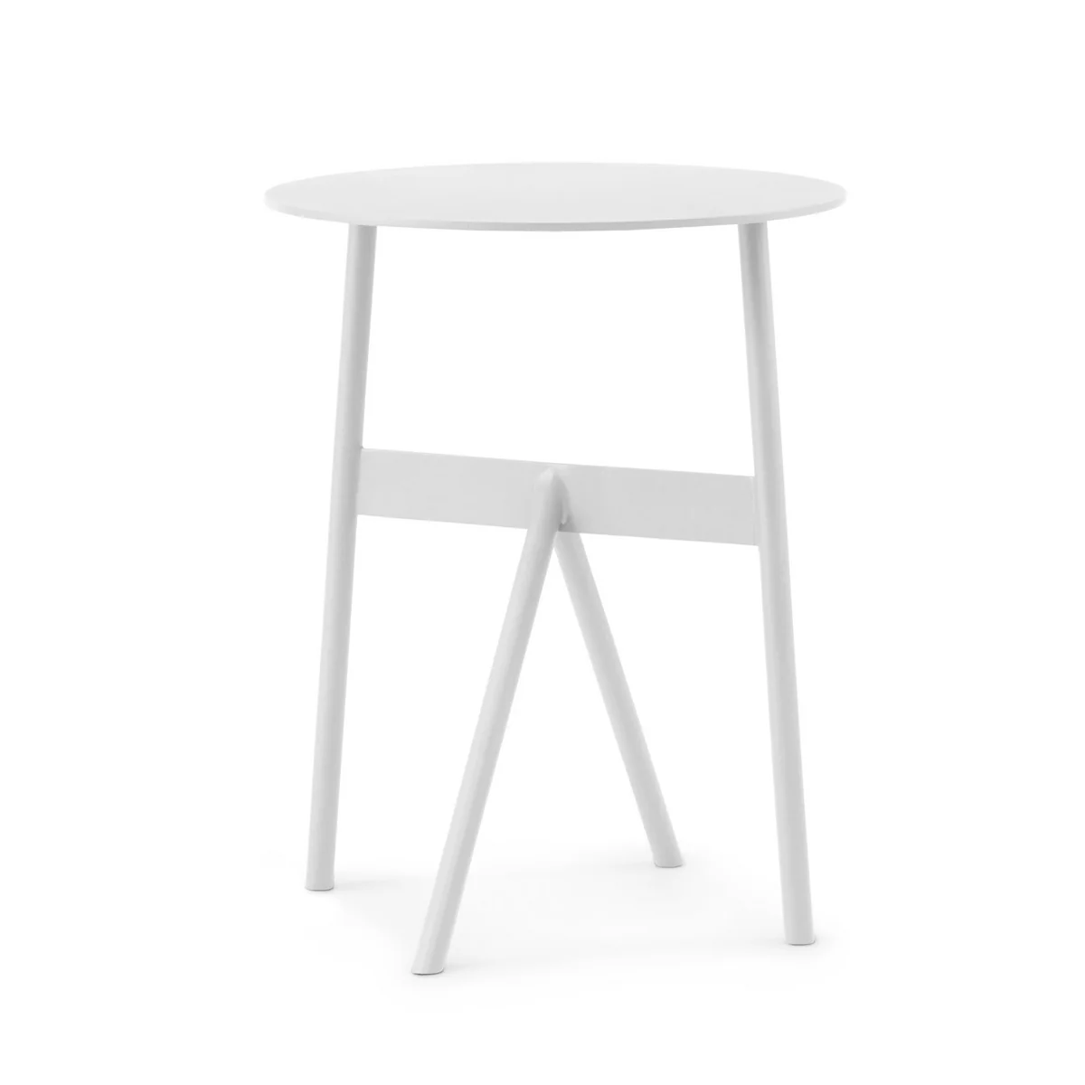 Normann Copenhagen - Stock Tisch, Ø 37 x H 46 cm, hellgrau