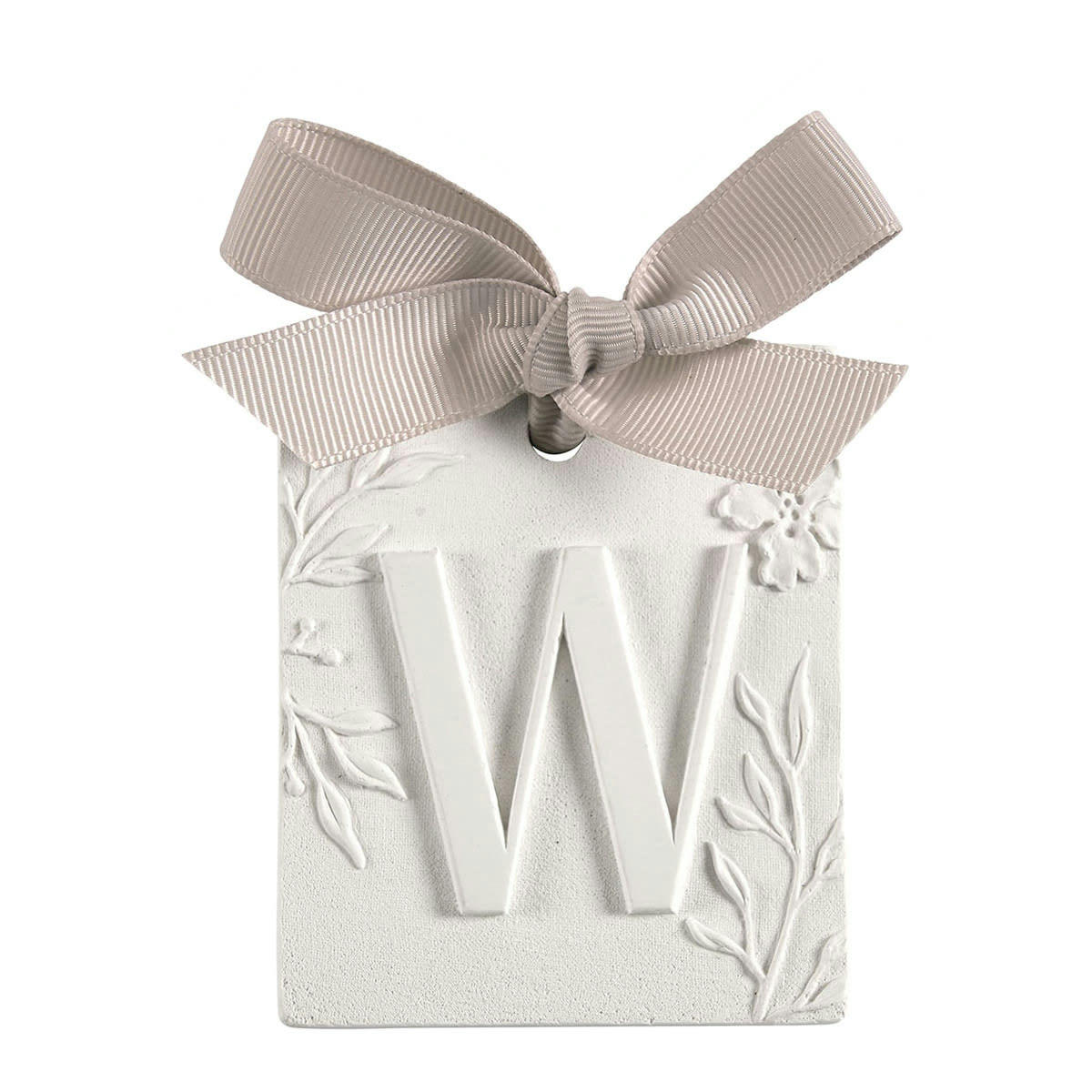 - Décor parfumé lettre W - Fleur de Coton