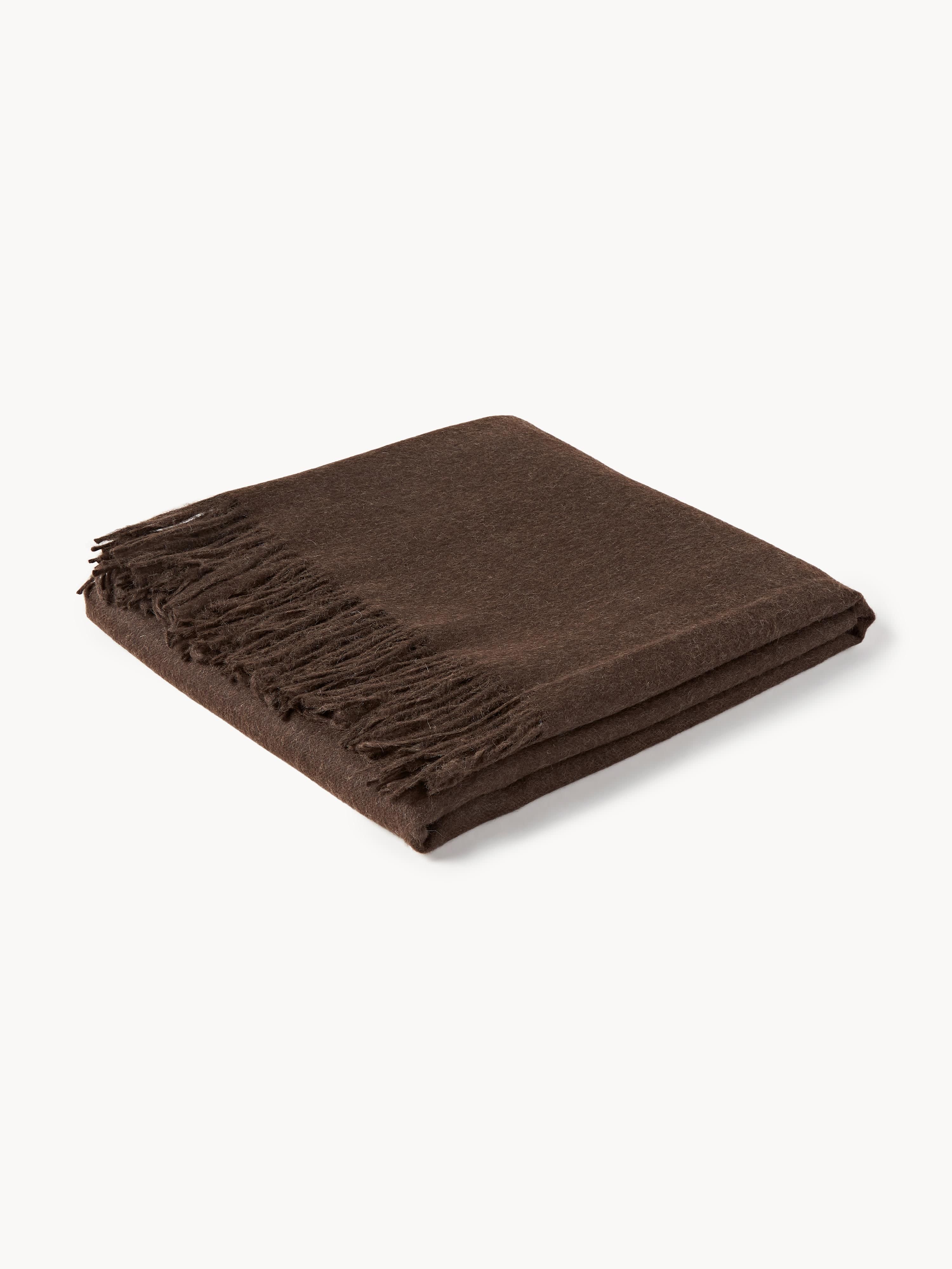 Plaid Luxury aus Babyalpaka-Wolle