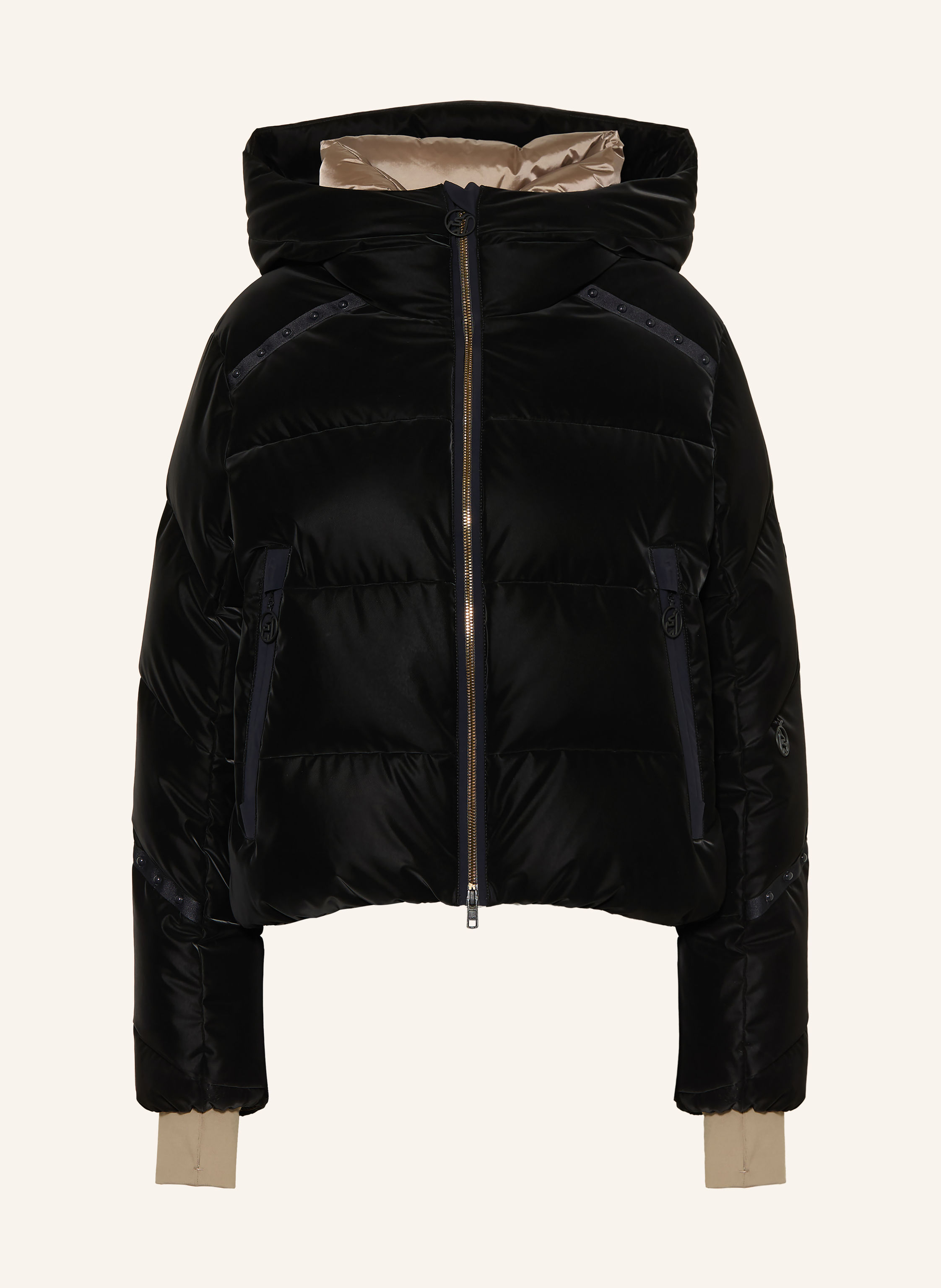 toni sailer Daunen-Skijacke SWALINA VELVET mit Schmucksteinen