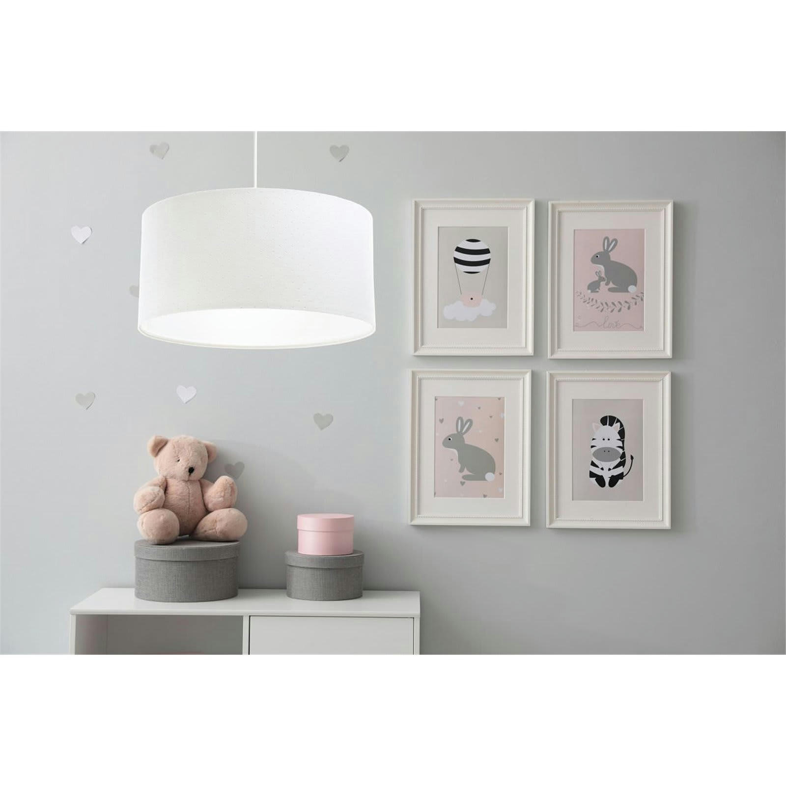 JASMINE BEBE - Suspension enfant Tissu Blanc