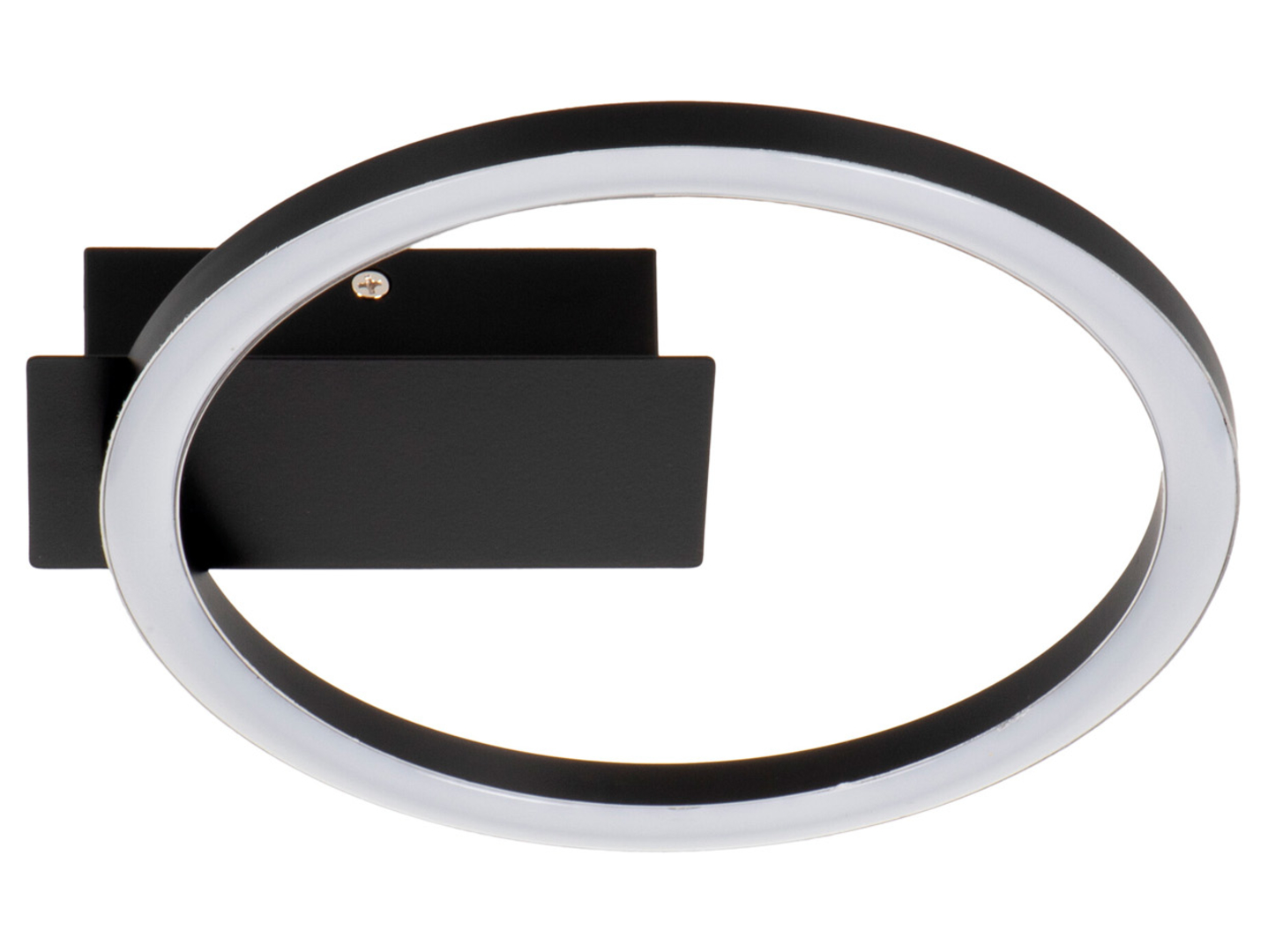 Plafon Caxia LED aluminiowy czarny