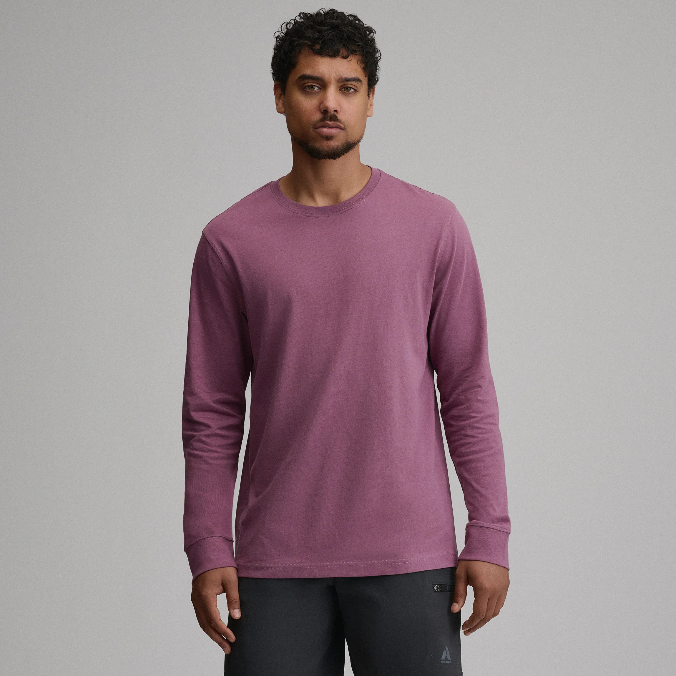 Men's Legend Wash 100% Cotton Long-Sleeve Classic T-Shirt