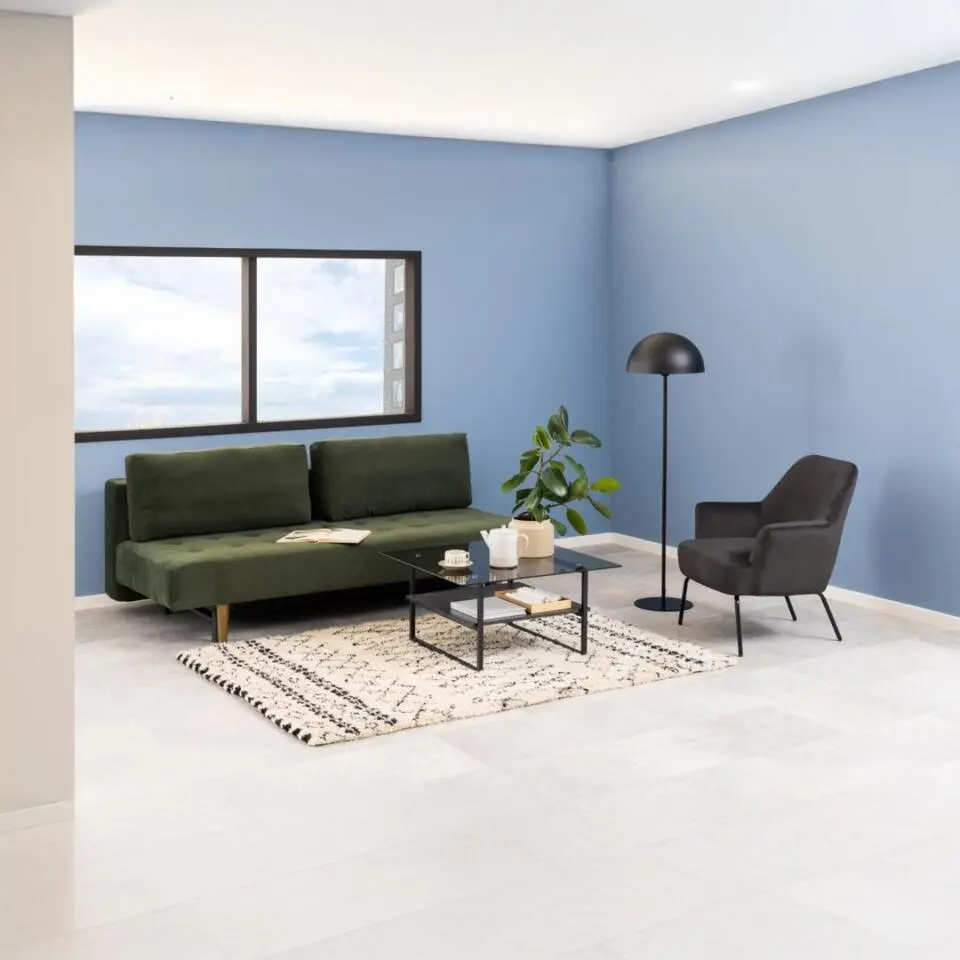 Fauteuil Donkergrijs Stof - 75x75x83cm - Naven