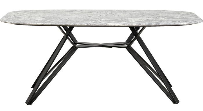 Kare Design Okinawa Eettafel - 180 X 90 Cm - Graniet
