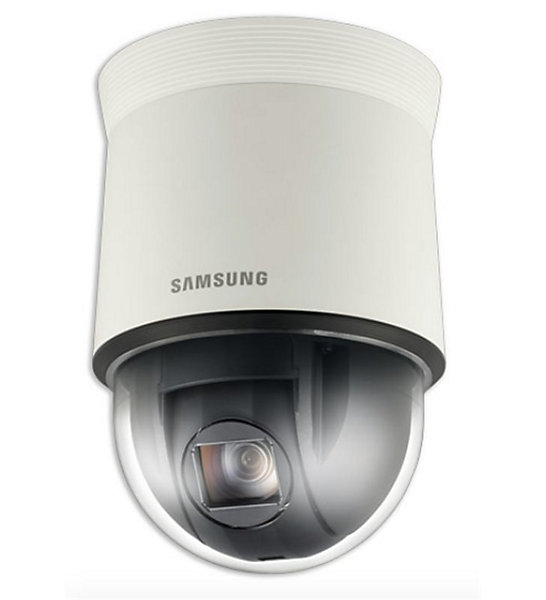 Caméra Dôme PTZ HD 1.3Mp Samsung compatible NVR Réseau PoE SNP-L5233P