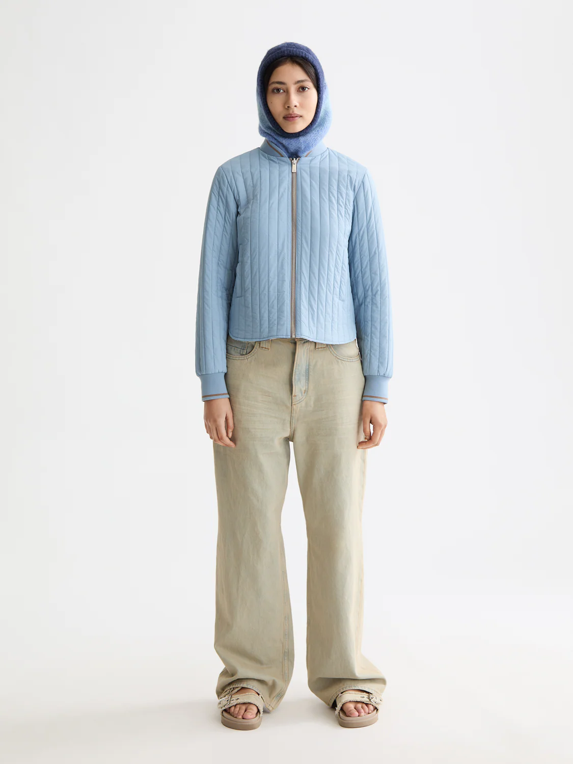 Reversible Printed And Quilted Bomber