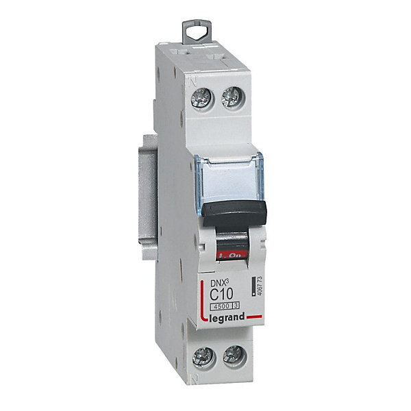 Legrand 406772 Disjoncteur DNX3 4500 vis vis U plus N 230V6A 4,5kA courbe C dEpart