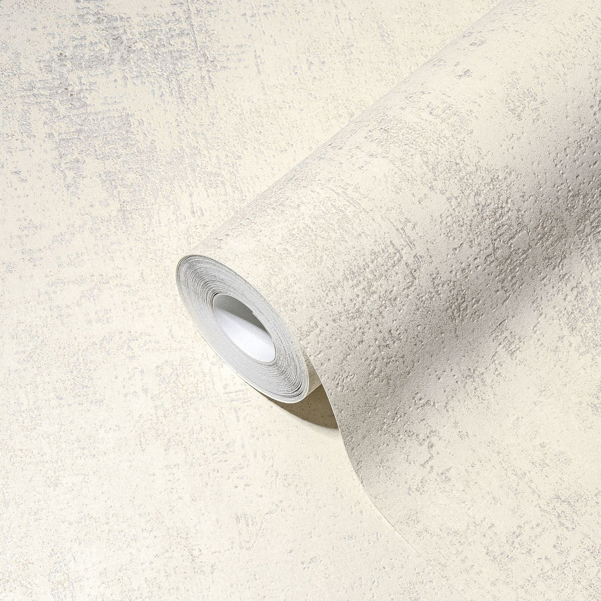 A.S. Création behang met structuur crème en wit - 53 cm x 10.05 m - AS-388331