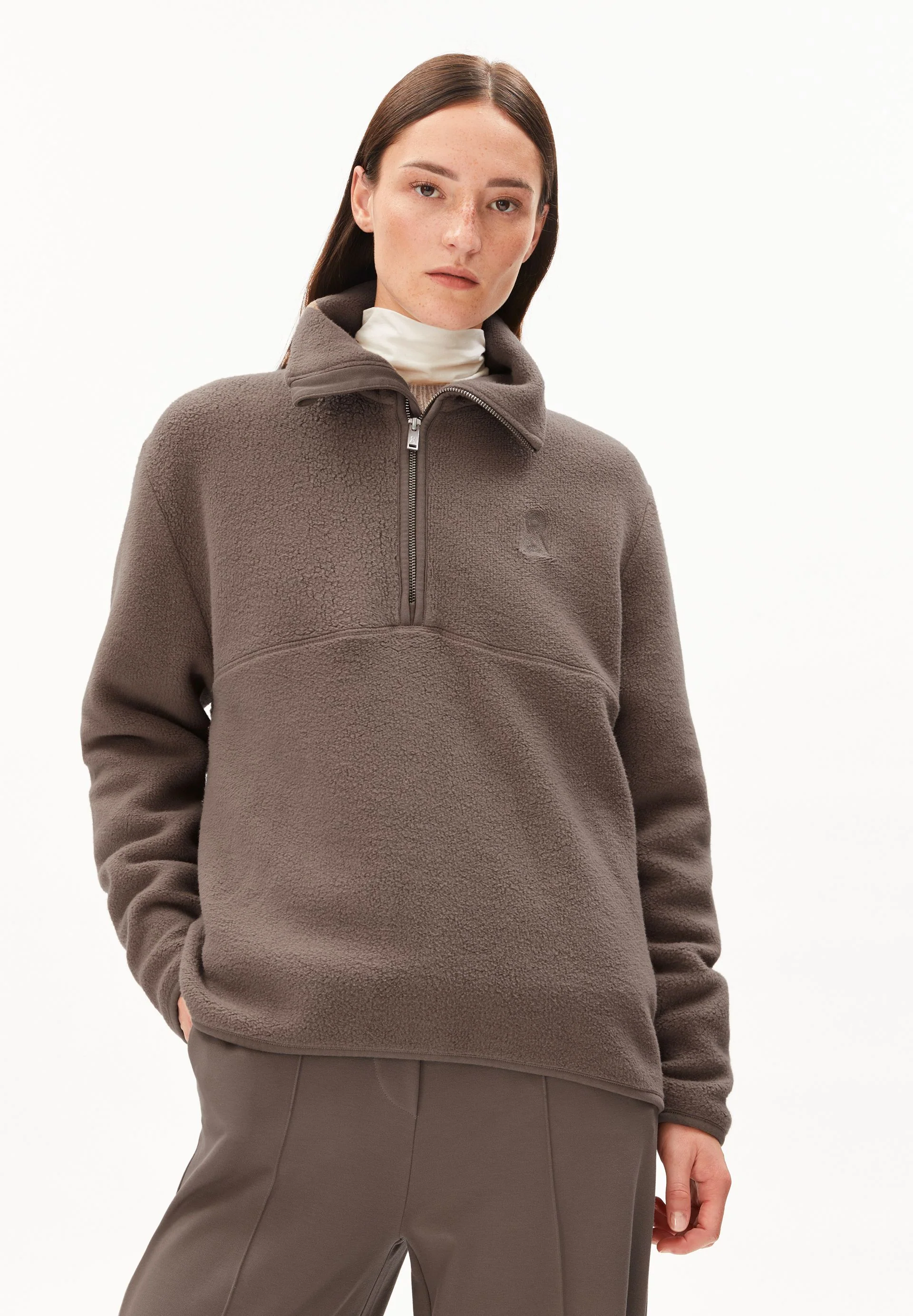 HAARLEENAA FLEECE-SWEATSHIRT