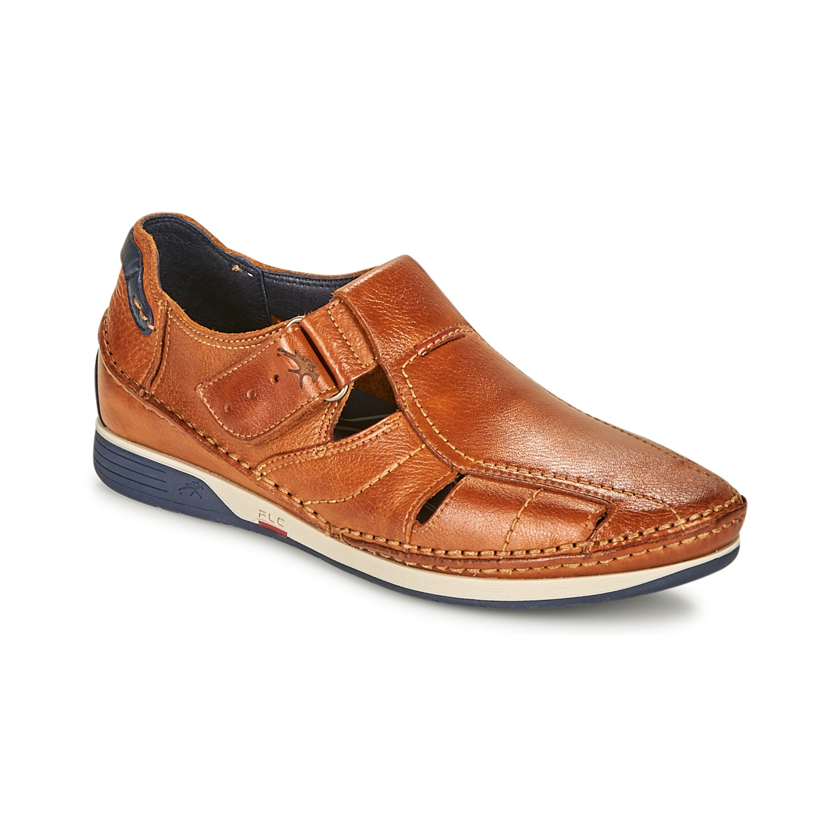 Fluchos - JAMES - Brown / Marine / Red