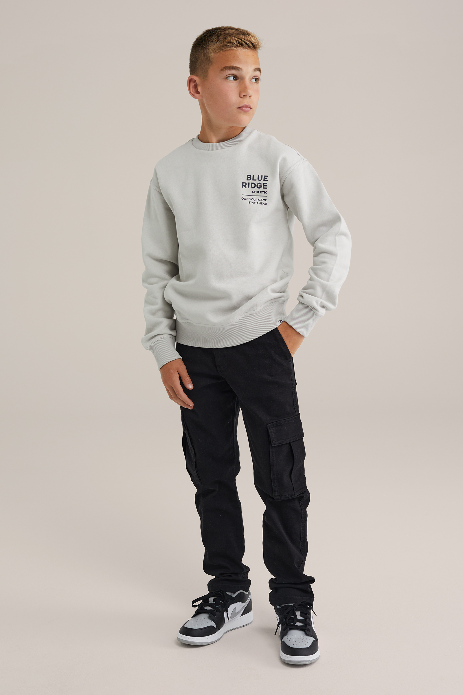 Jongens regular fit cargojeans