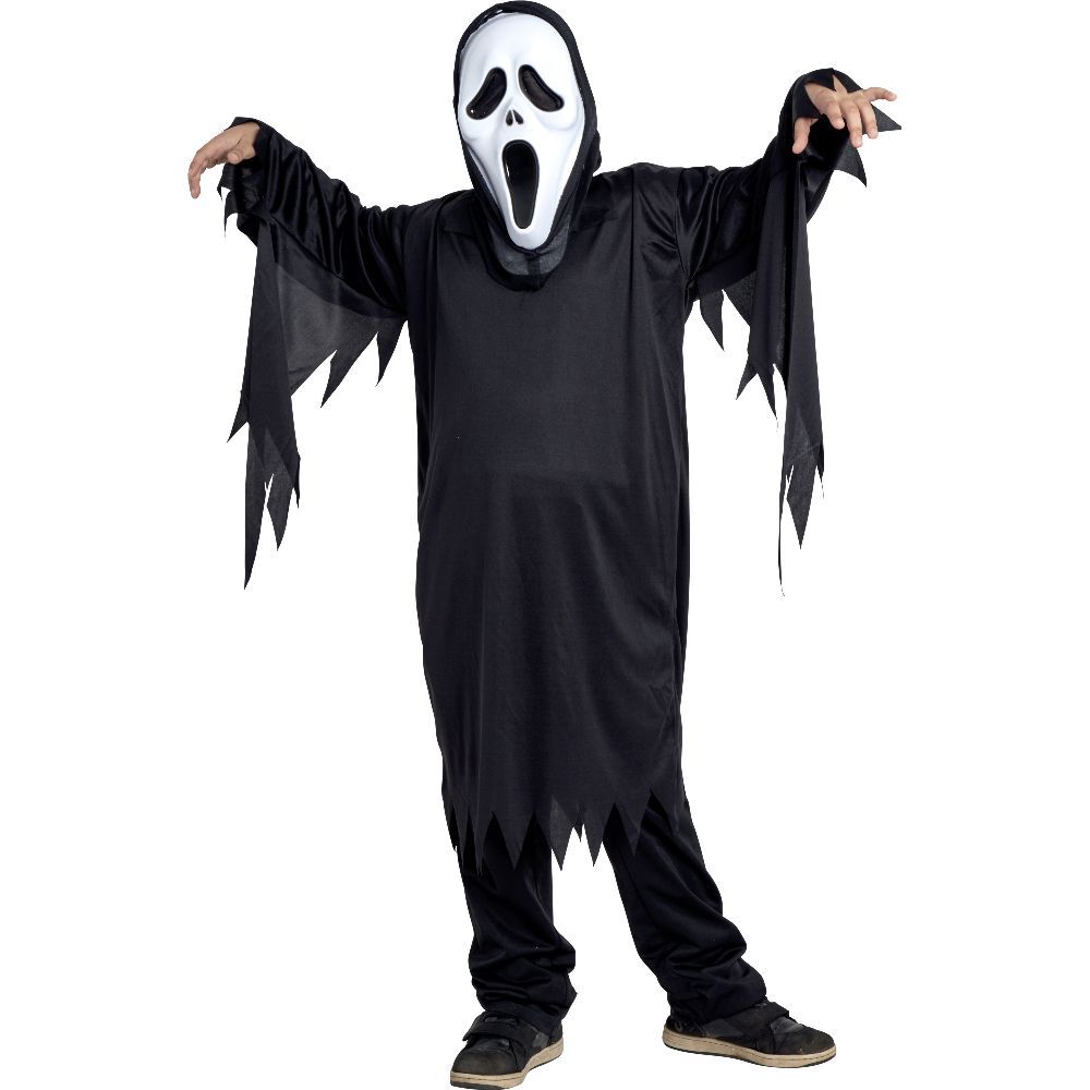 Déguisement enfant Halloween Scary masque et tunique 4/6ans