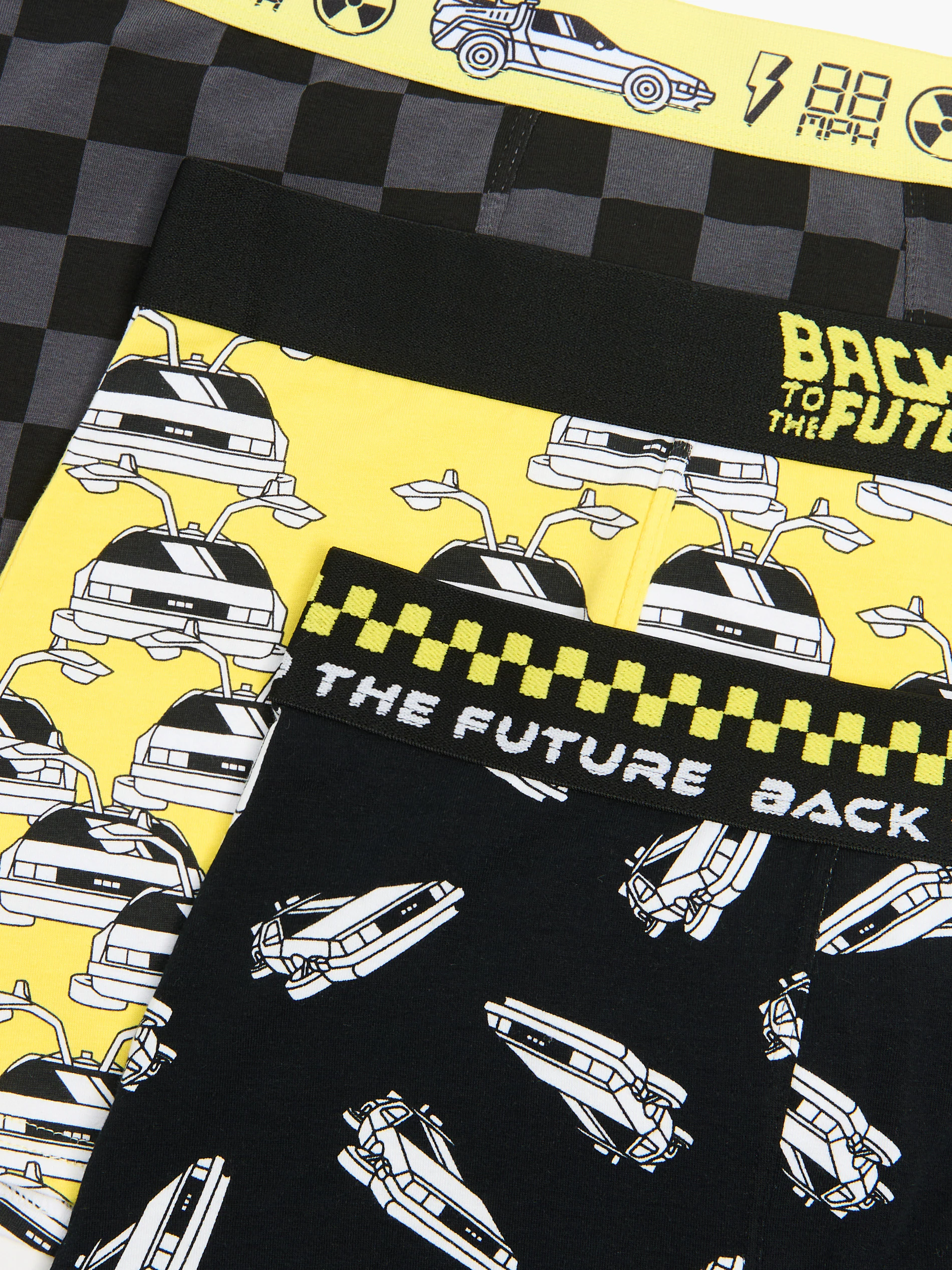 3 pack bokserek Back to The Future