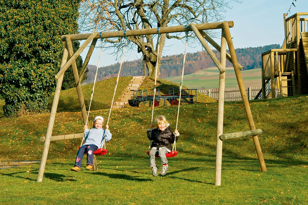 Schaukel Rundholz