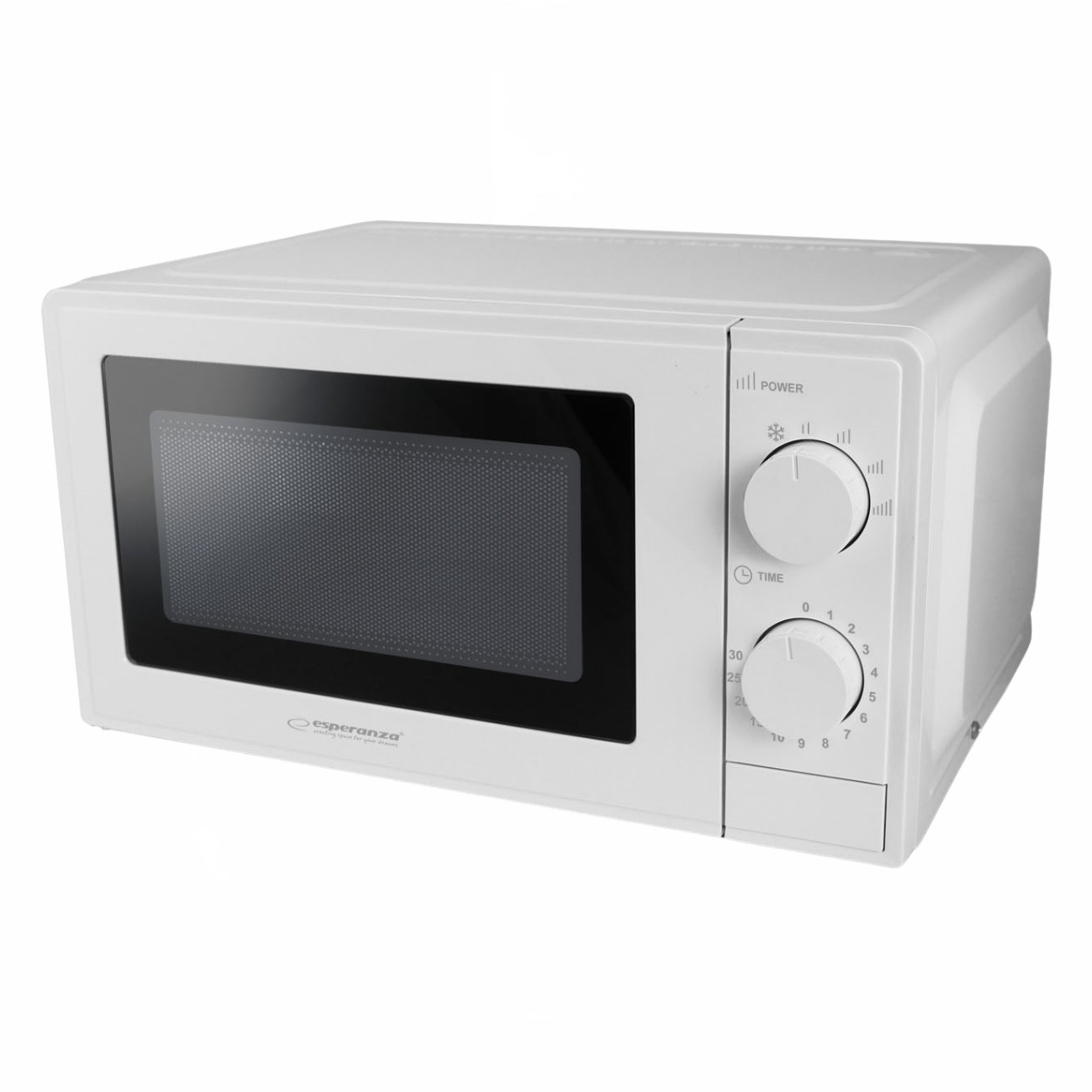Kuchenka mikrofalowa wolnostojąca ESPERANZA ESTOFADO EKO011W biała 700W 20L