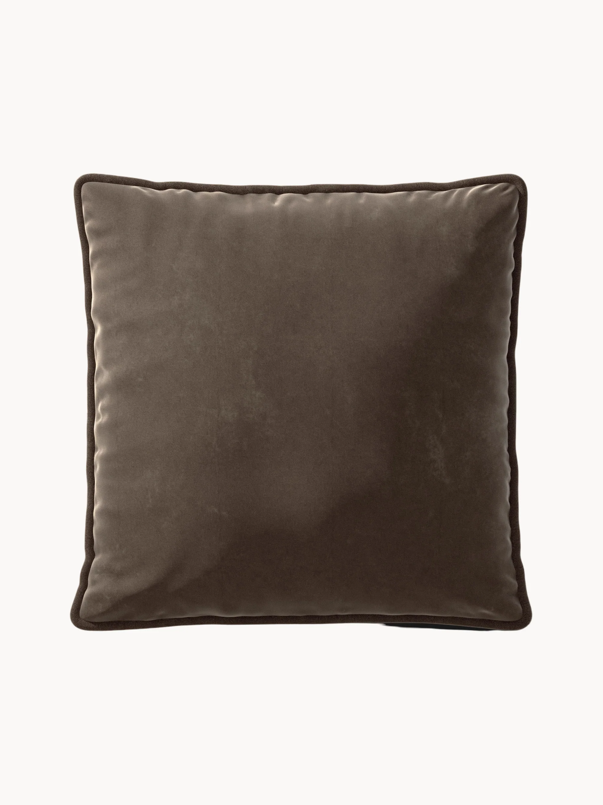 Großes Samt-Sofa-Kissen Vetsak, 60 x 60 cm