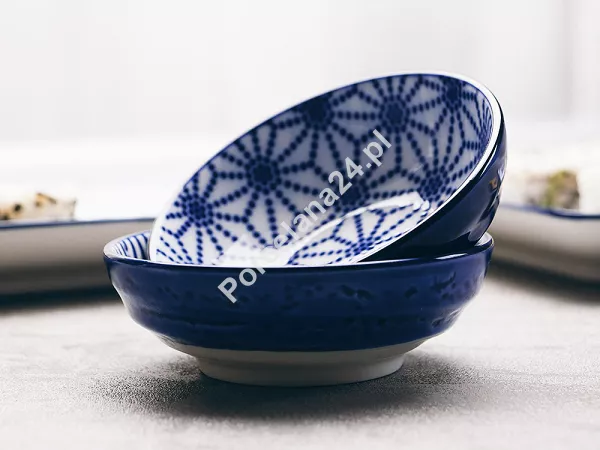 Zestaw do sushi dla 2 osób (4 el.) z pałeczkami Tokyo Design Studio - Nippon Blue 15330