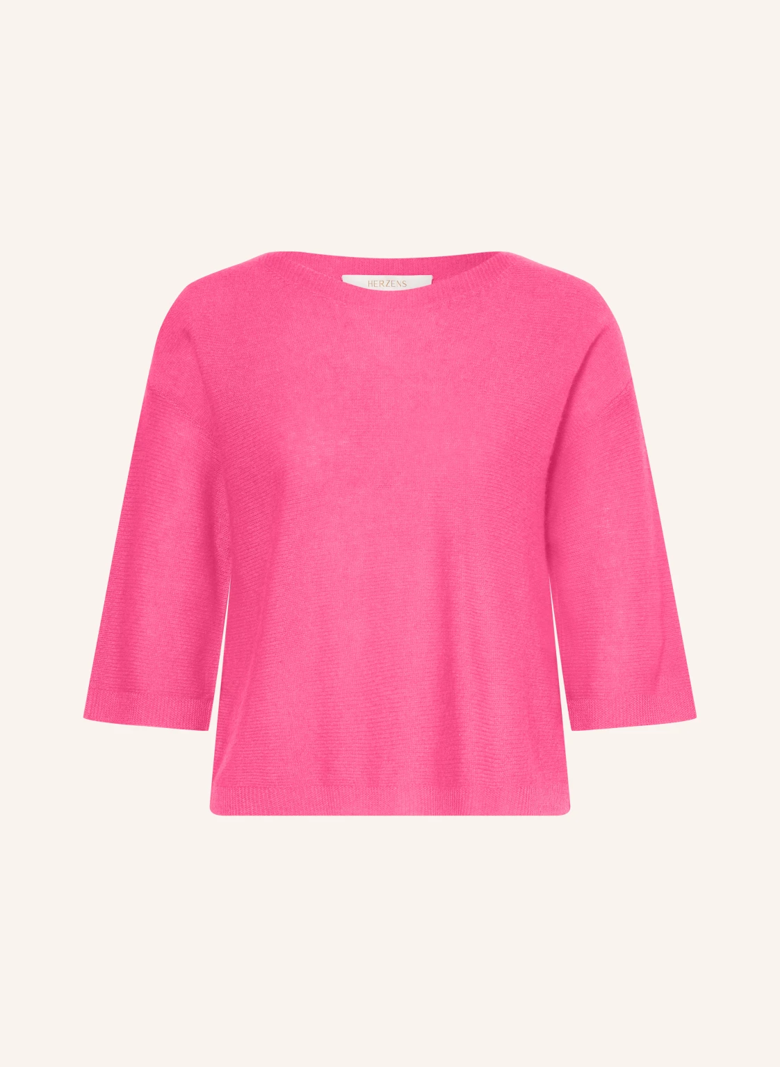 HERZENS Pullover mit Cashmere und 3/4-Arm