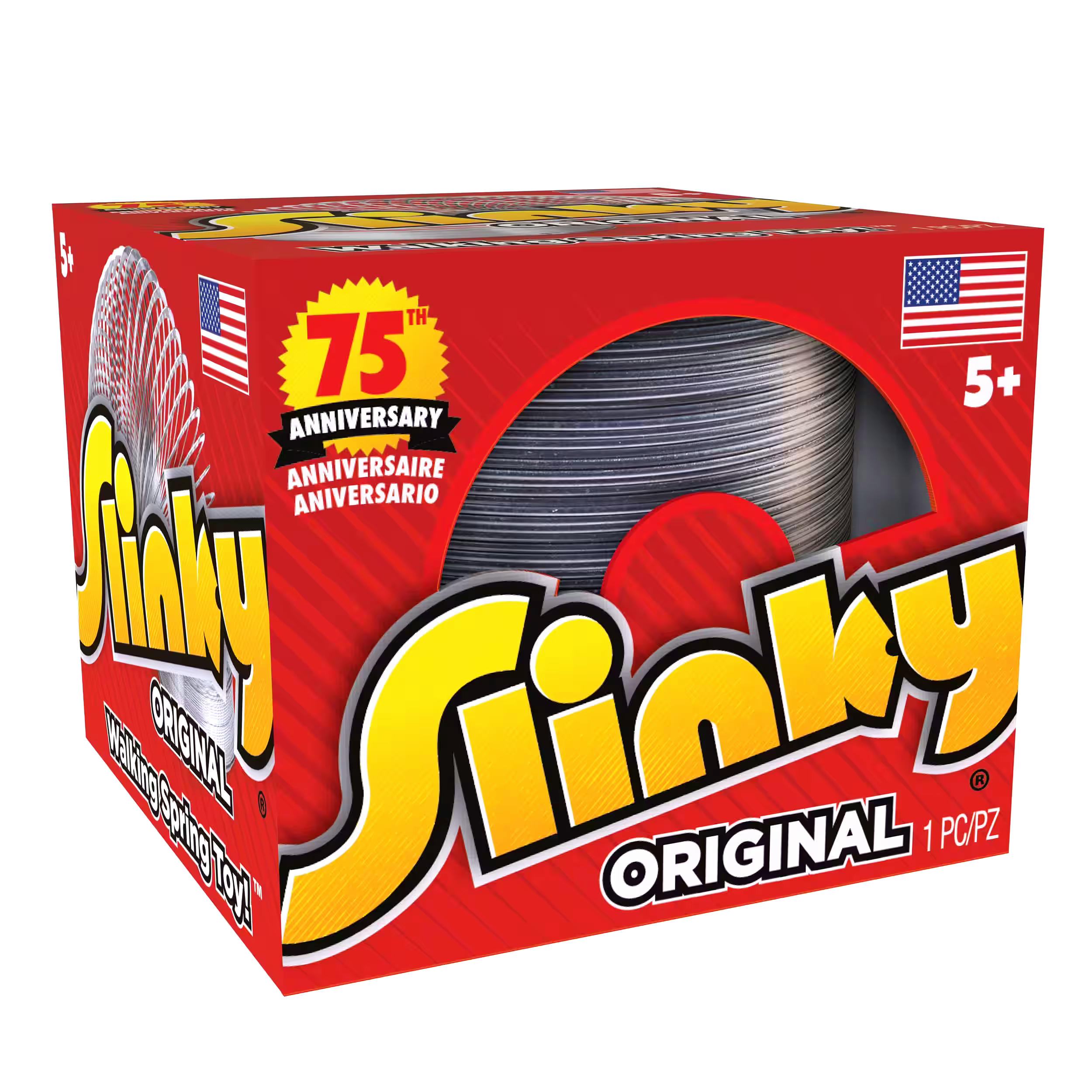 Slinky® Original Metal Classic Spring Toy For Adults & Kids, Ages 5+