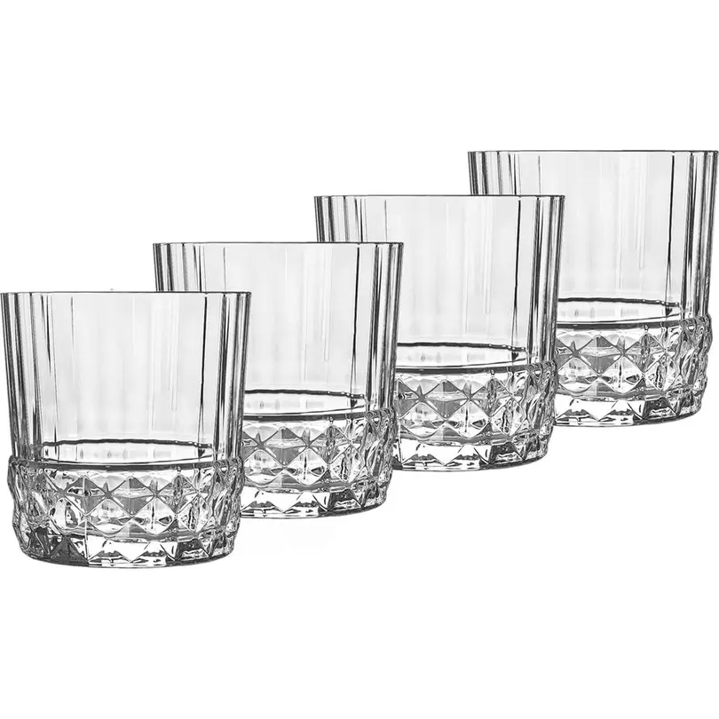 Whiskyglas 4er-Set America 20s