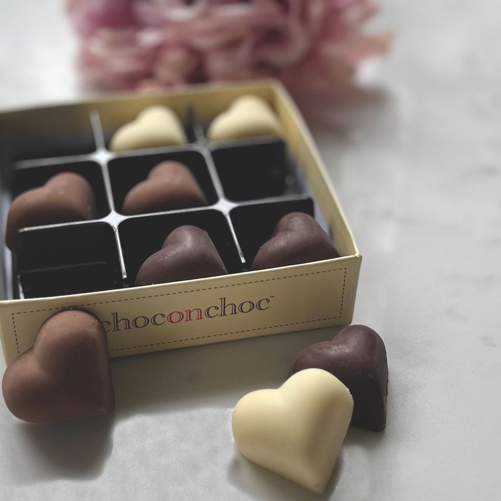 CHOC ON CHOC Assorted Chocolate Hearts