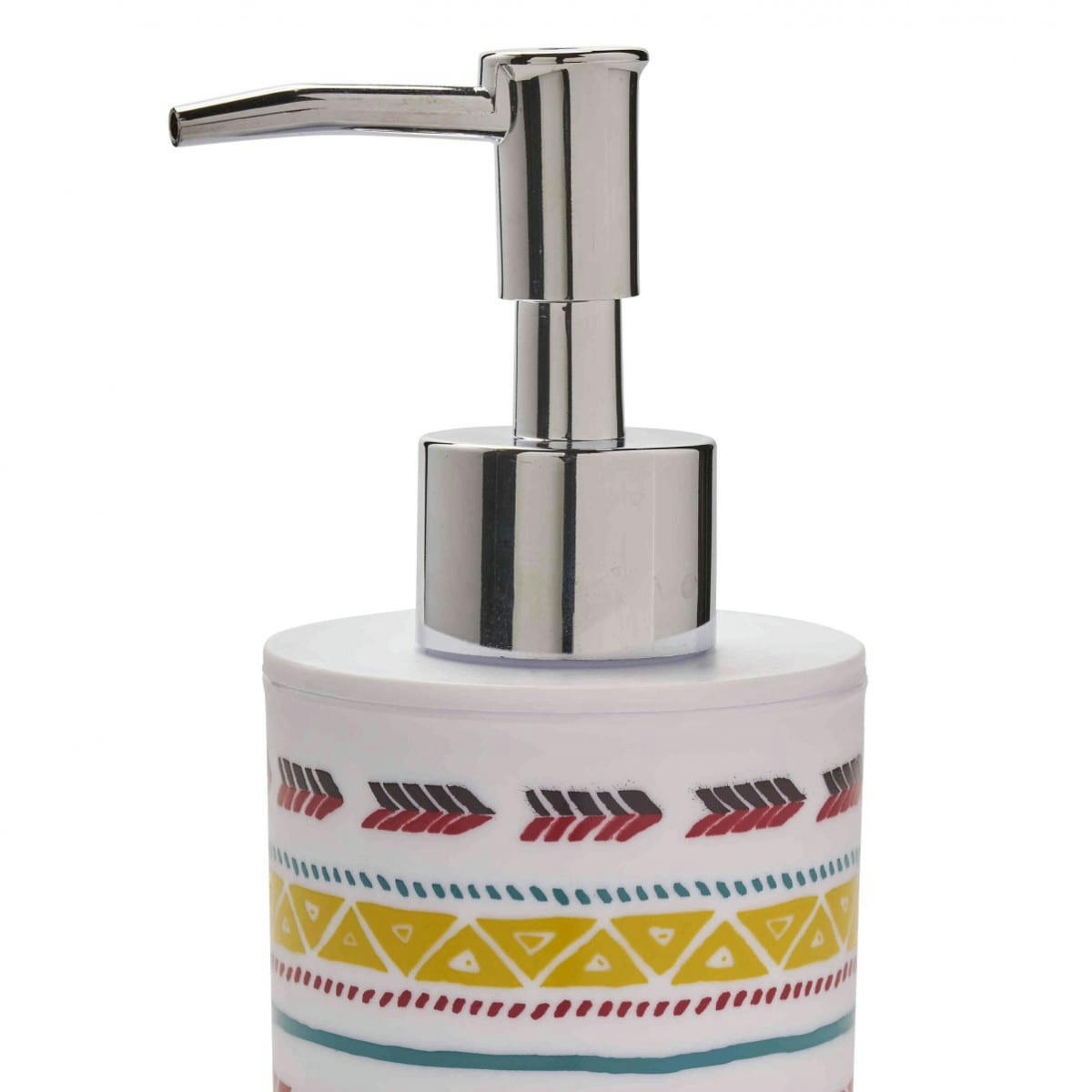 NAIMA - Distributeur de savon en plastique blanc