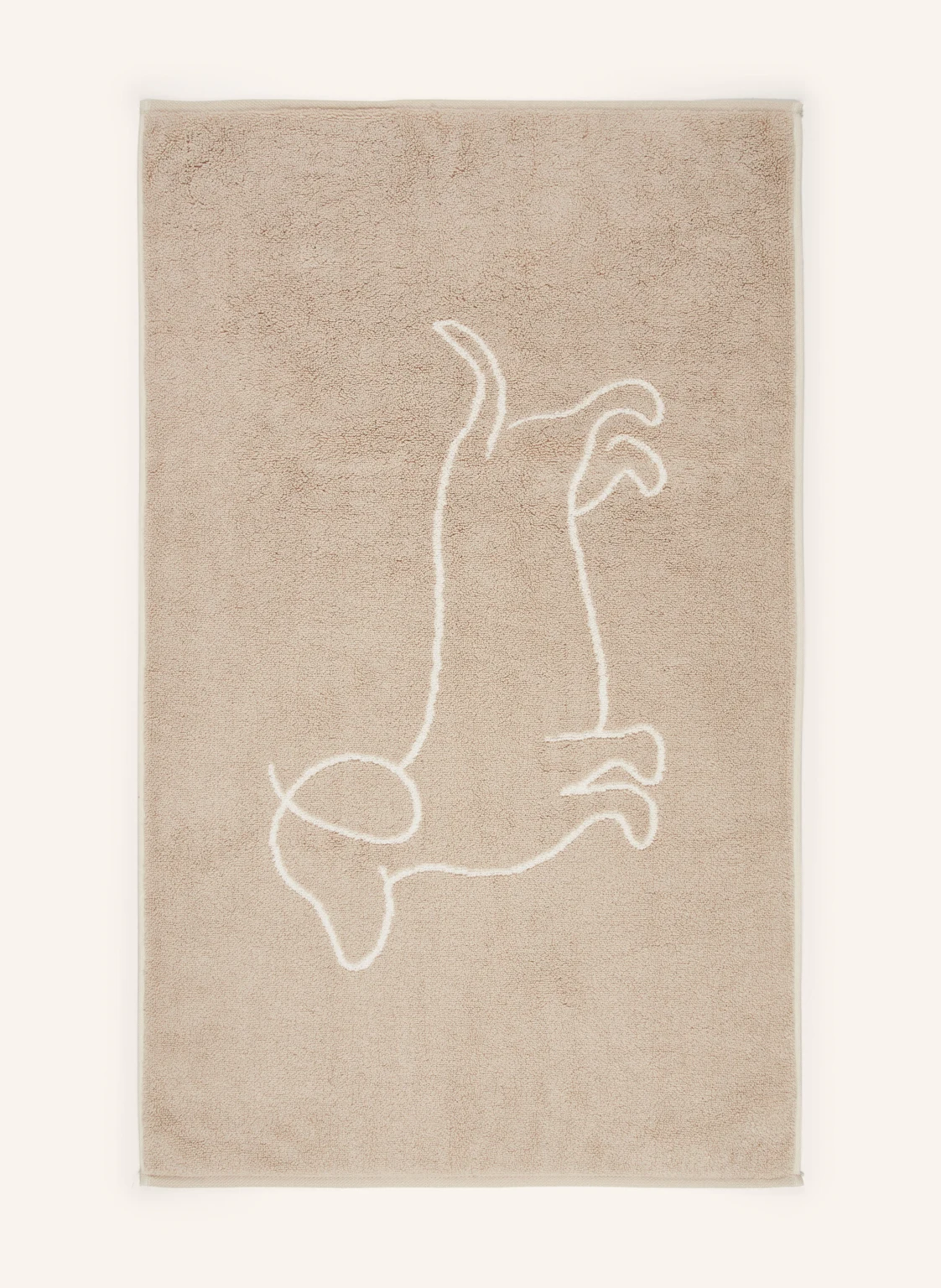 Cawö Badematte WE LOVE DOGS