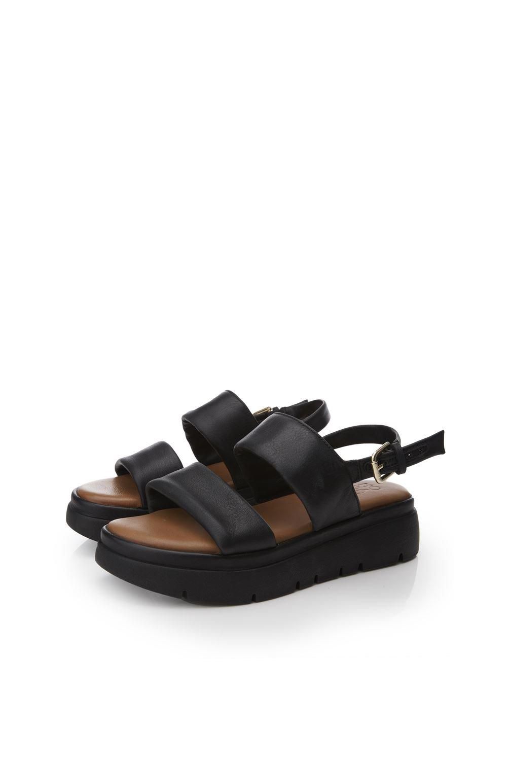 Moda In Pelle Netty' Leather Flatforms