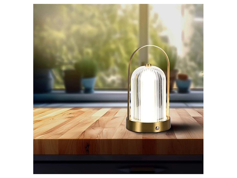 Lampa stołowa VT-1057 LED ze ściemniaczem złota