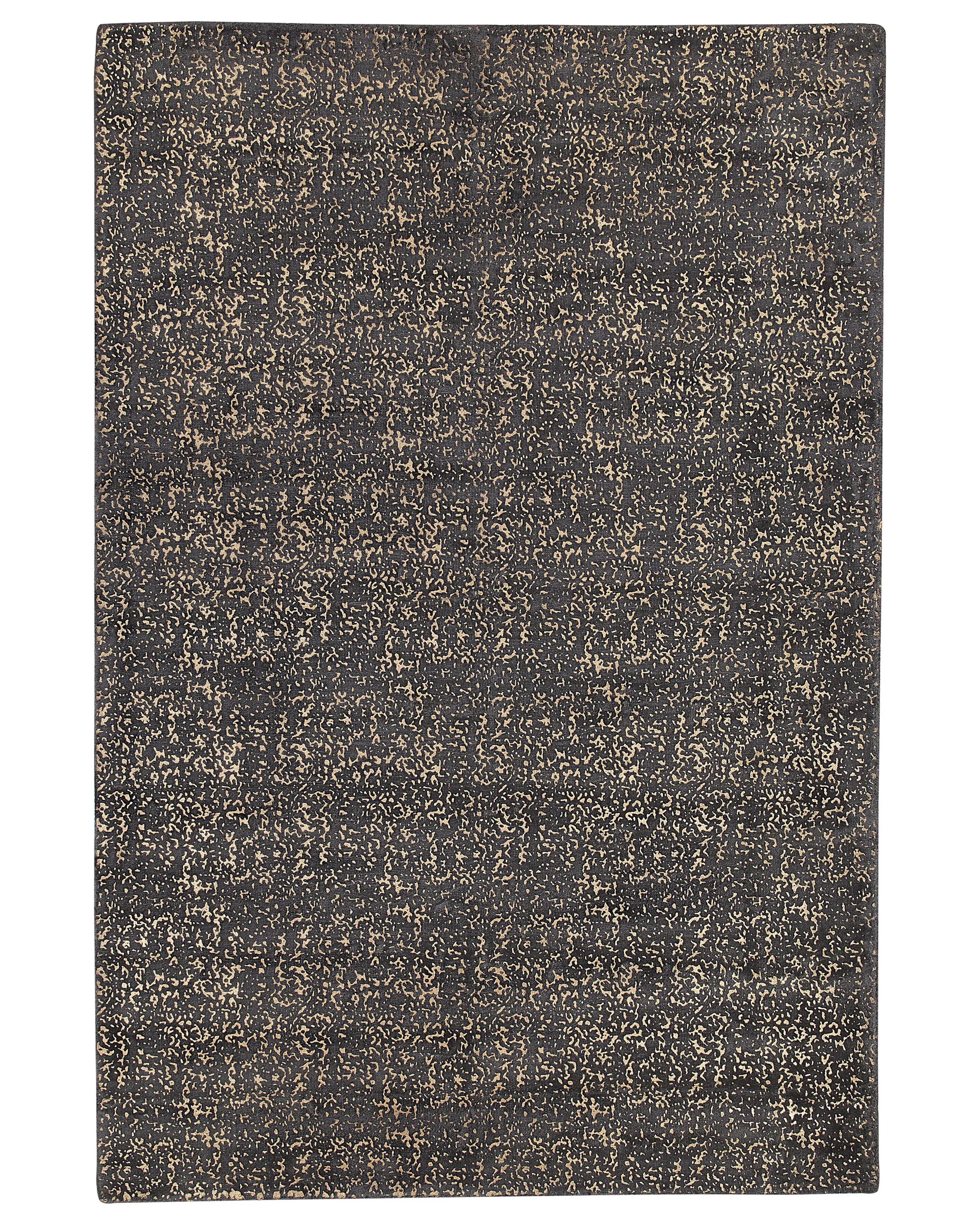 Rug ESEL Gold 140 x 200 cm Viscose