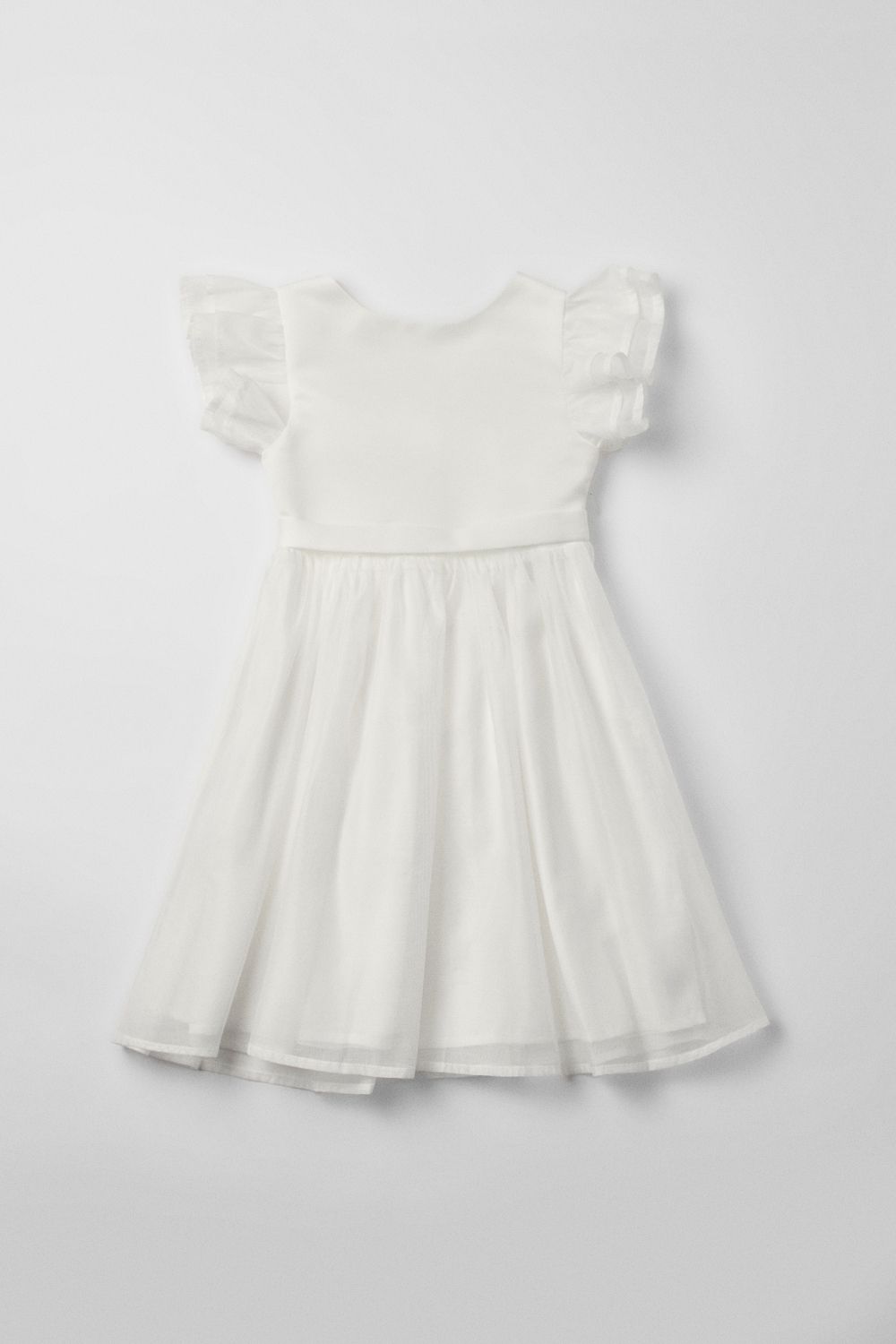 Coast Mesh Flutter Sleeve Flowergirl Dress