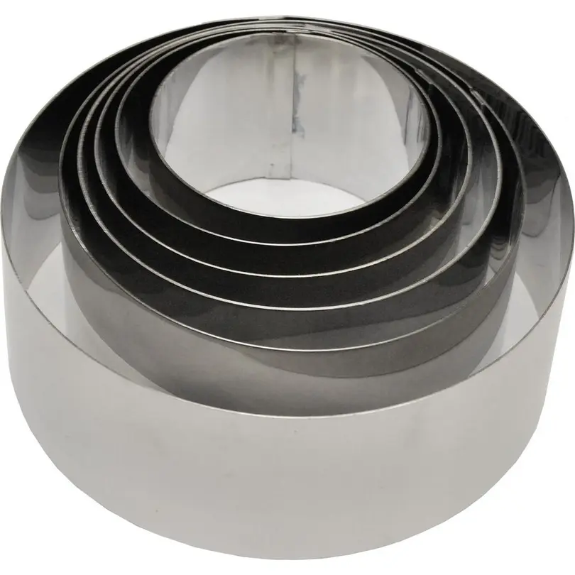 Tortenring 6er-Set Dessertring