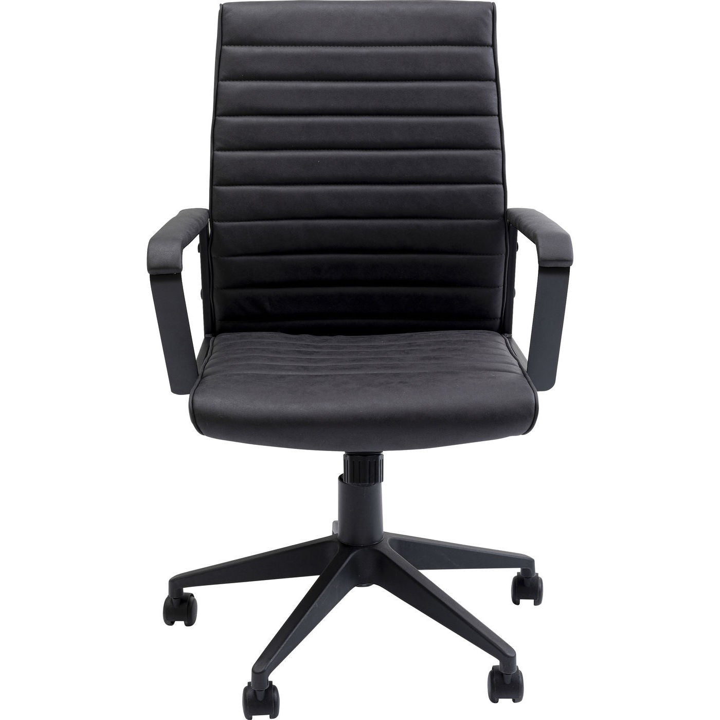 Kare Design Draaibare Bureaustoel Labora laag zwart