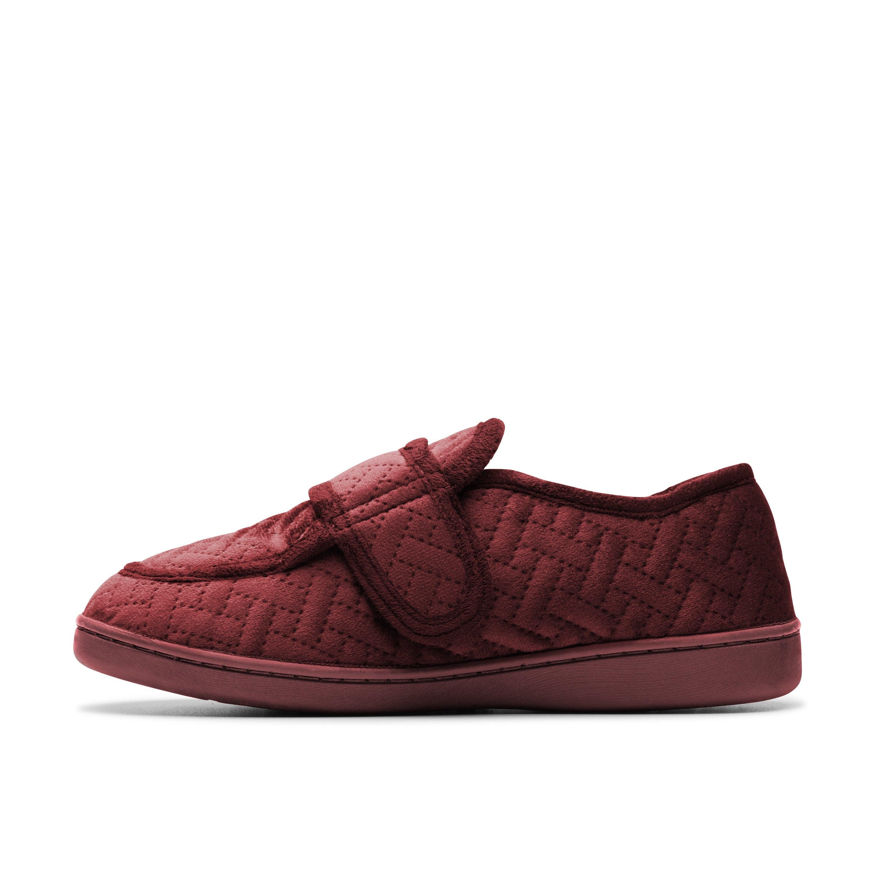 Clarks Twyla Charm Burgundy Slippers