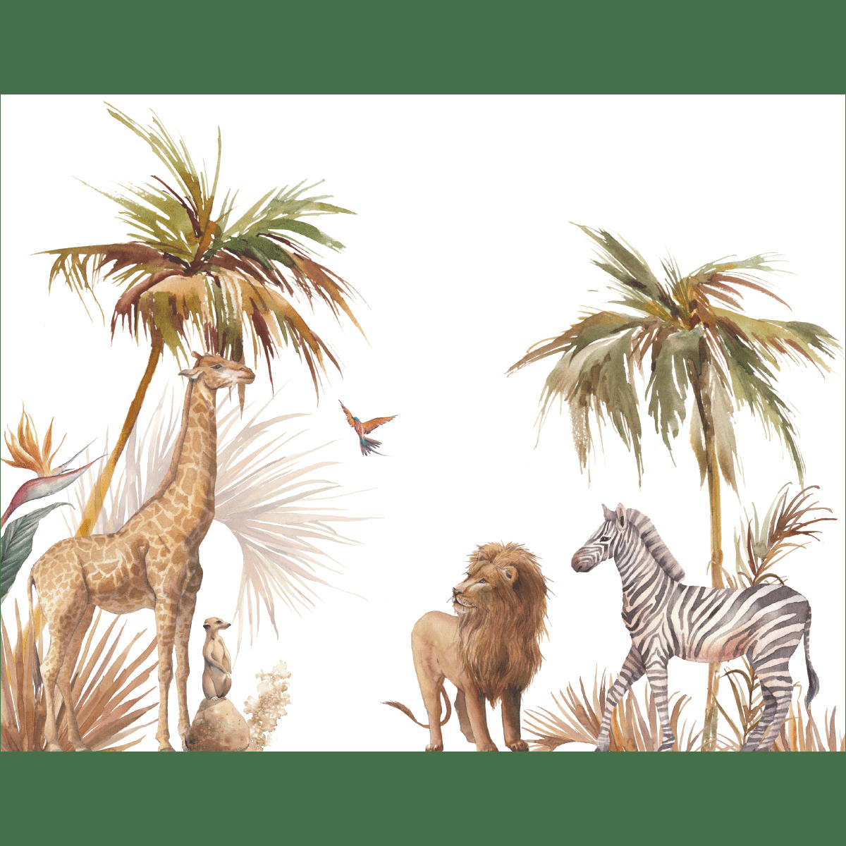 - Papier Peint jungle 280x360cm