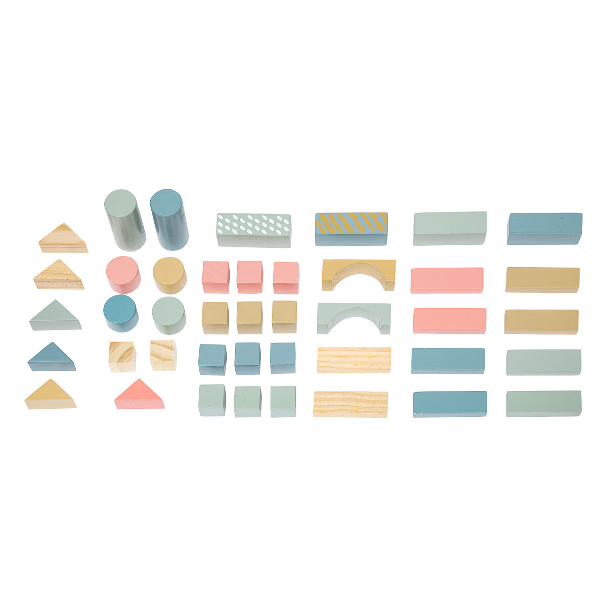 Jogo de blocos de construção MONTESSORI