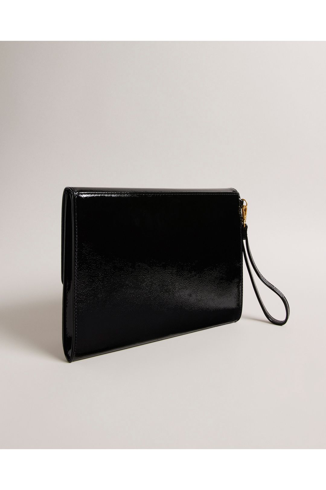 Ted Baker Crinkle Icon Pouch Black